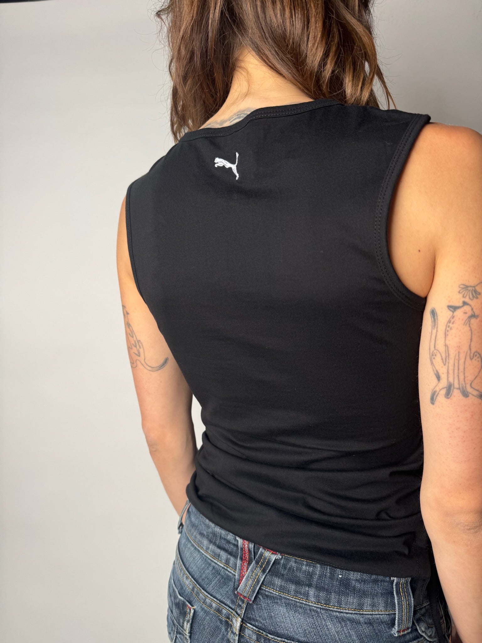 גופייה שחורה PUMA (S)