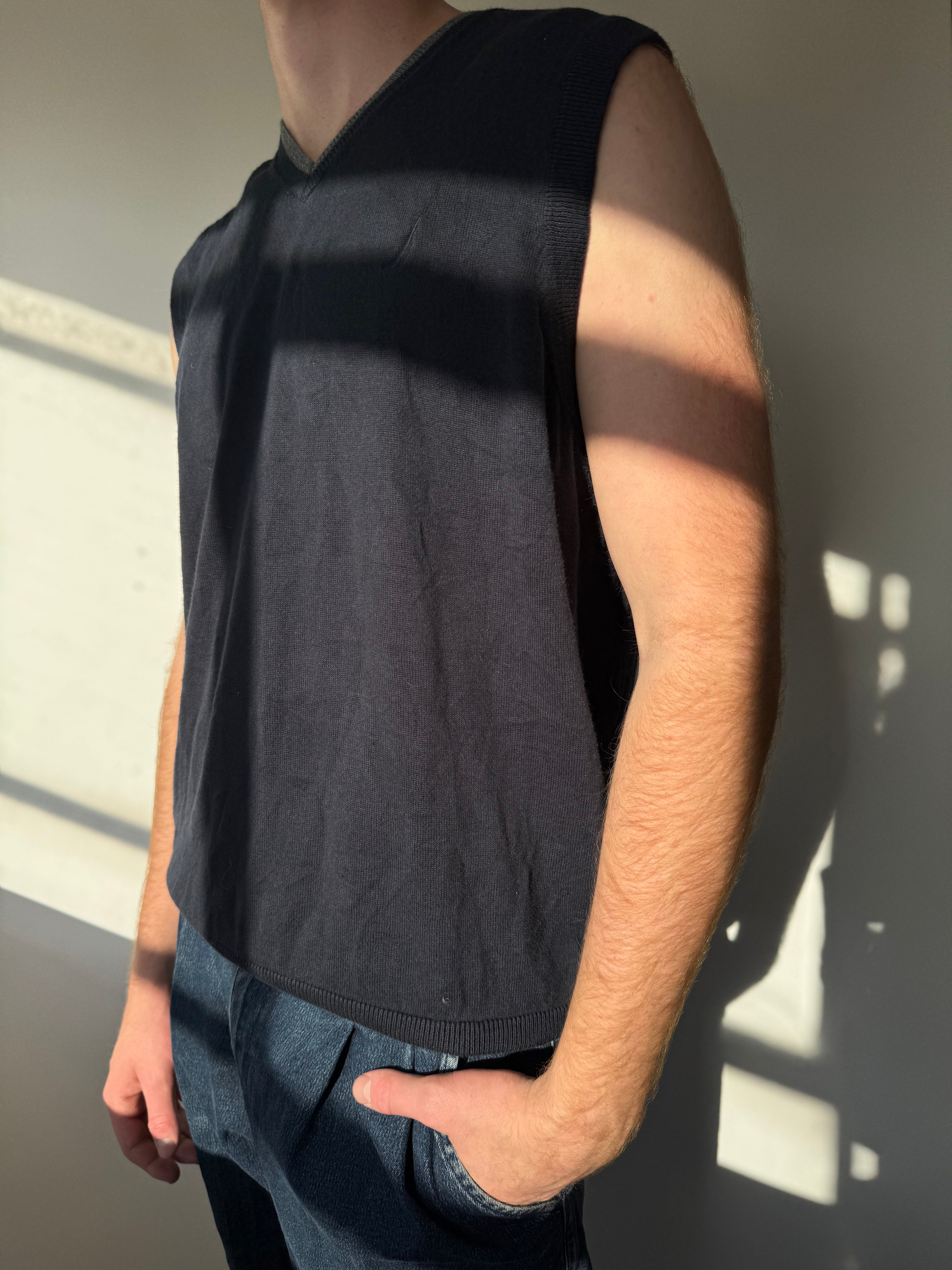 וסט סריג Nautica (M)