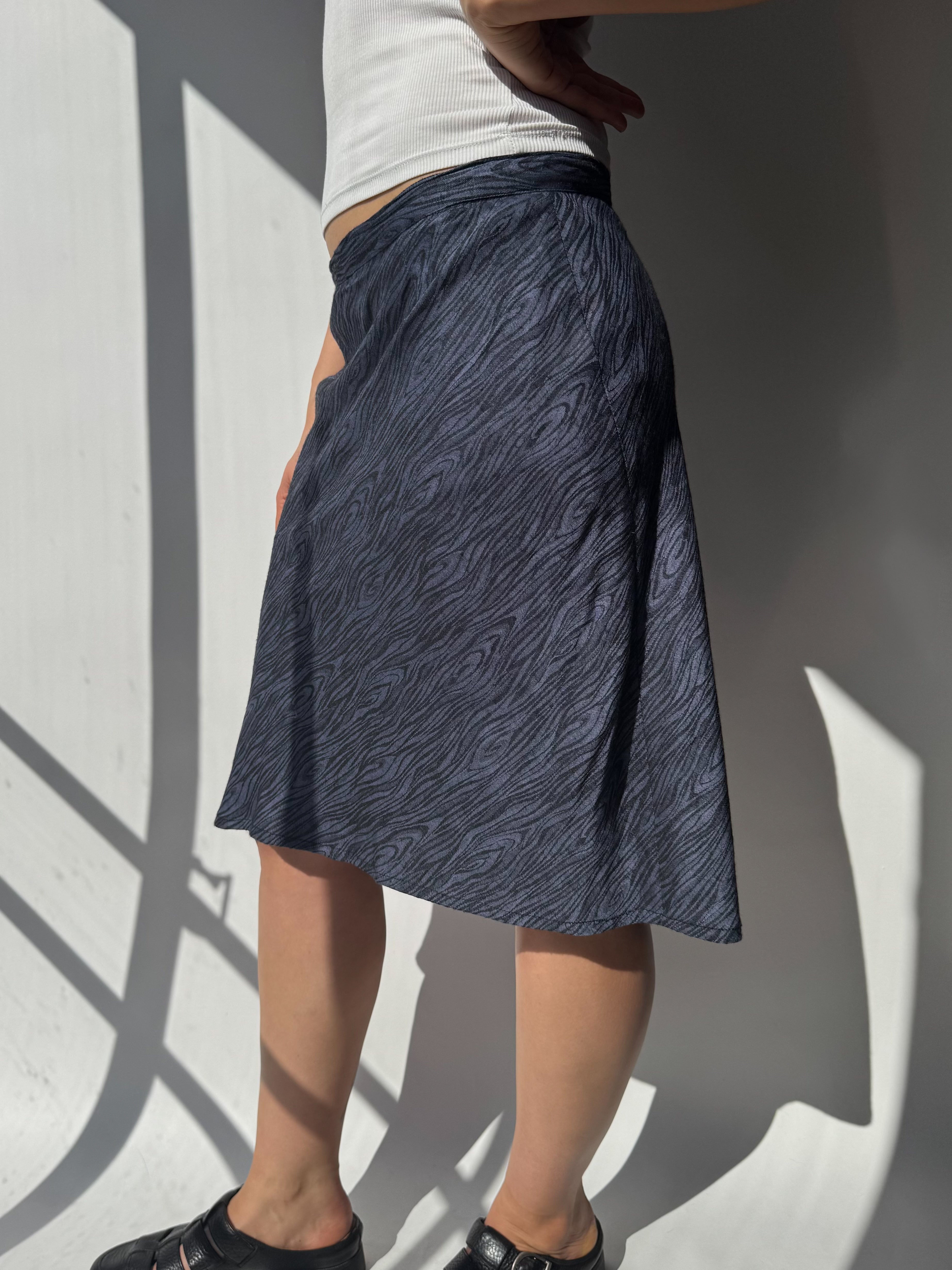 חצאית מידי בהדפס זברה (40)