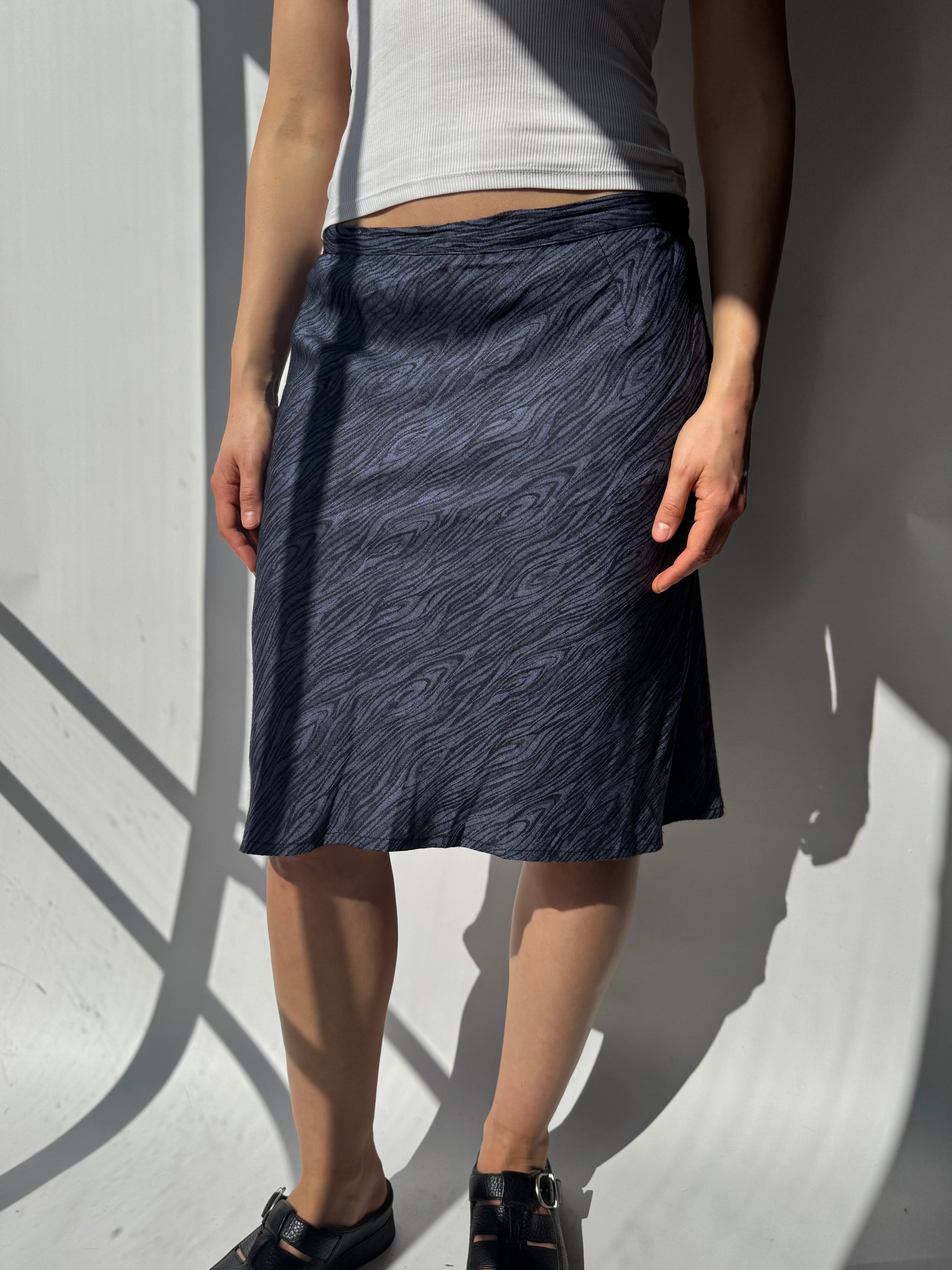 חצאית מידי בהדפס זברה (40)