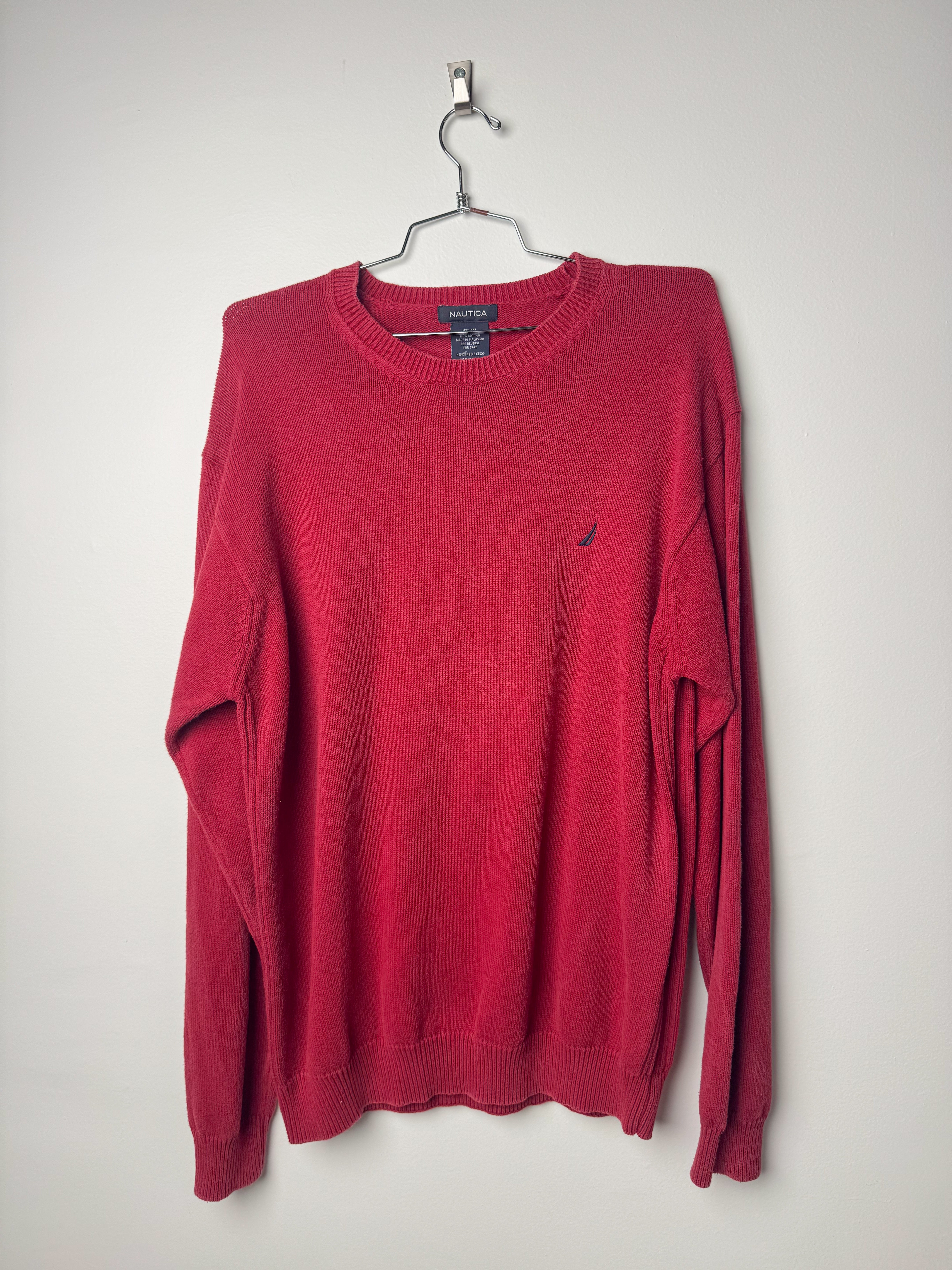 סריג אדום Nautica (XXL)