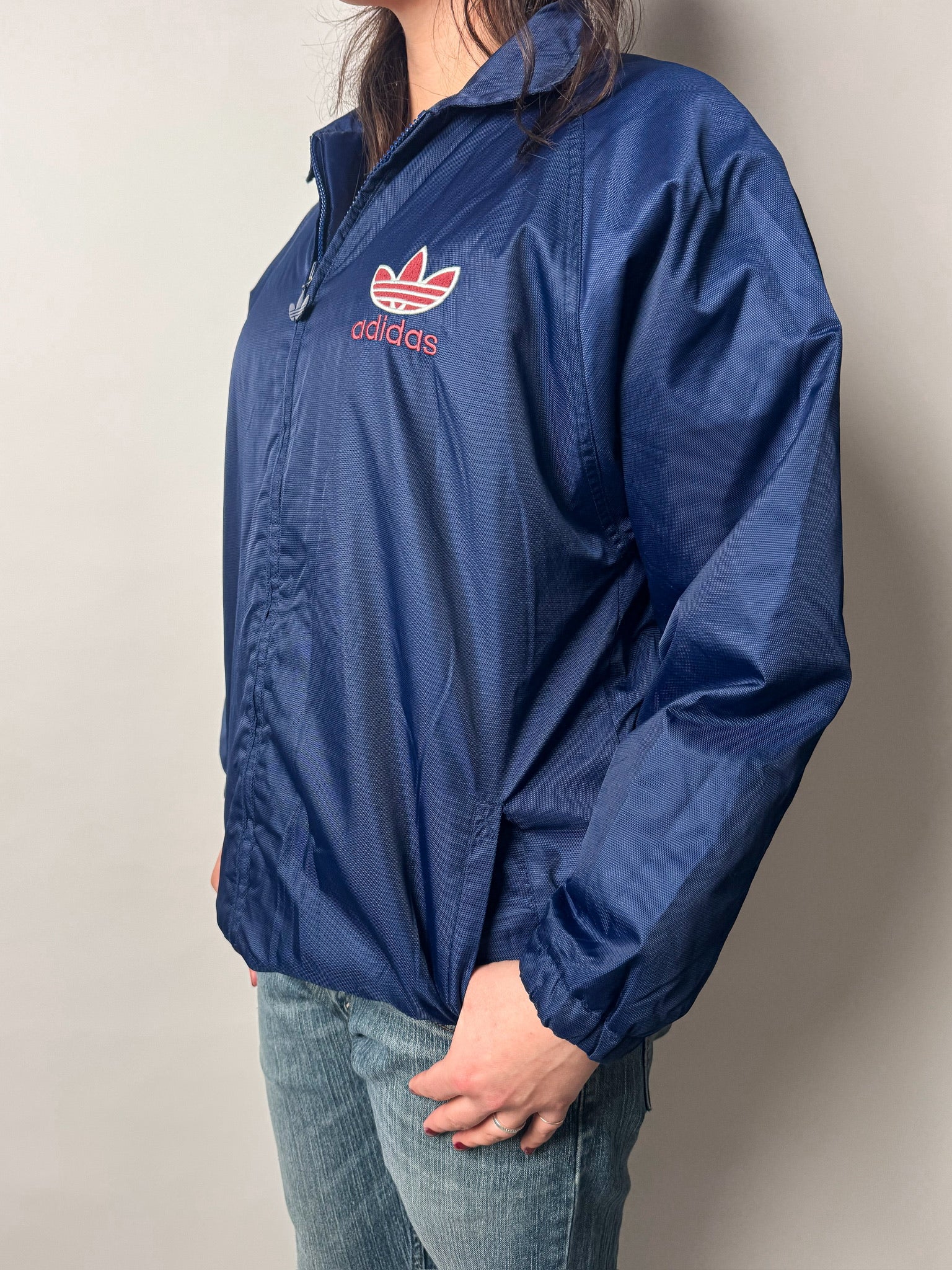 מעיל כחול Adidas (L)