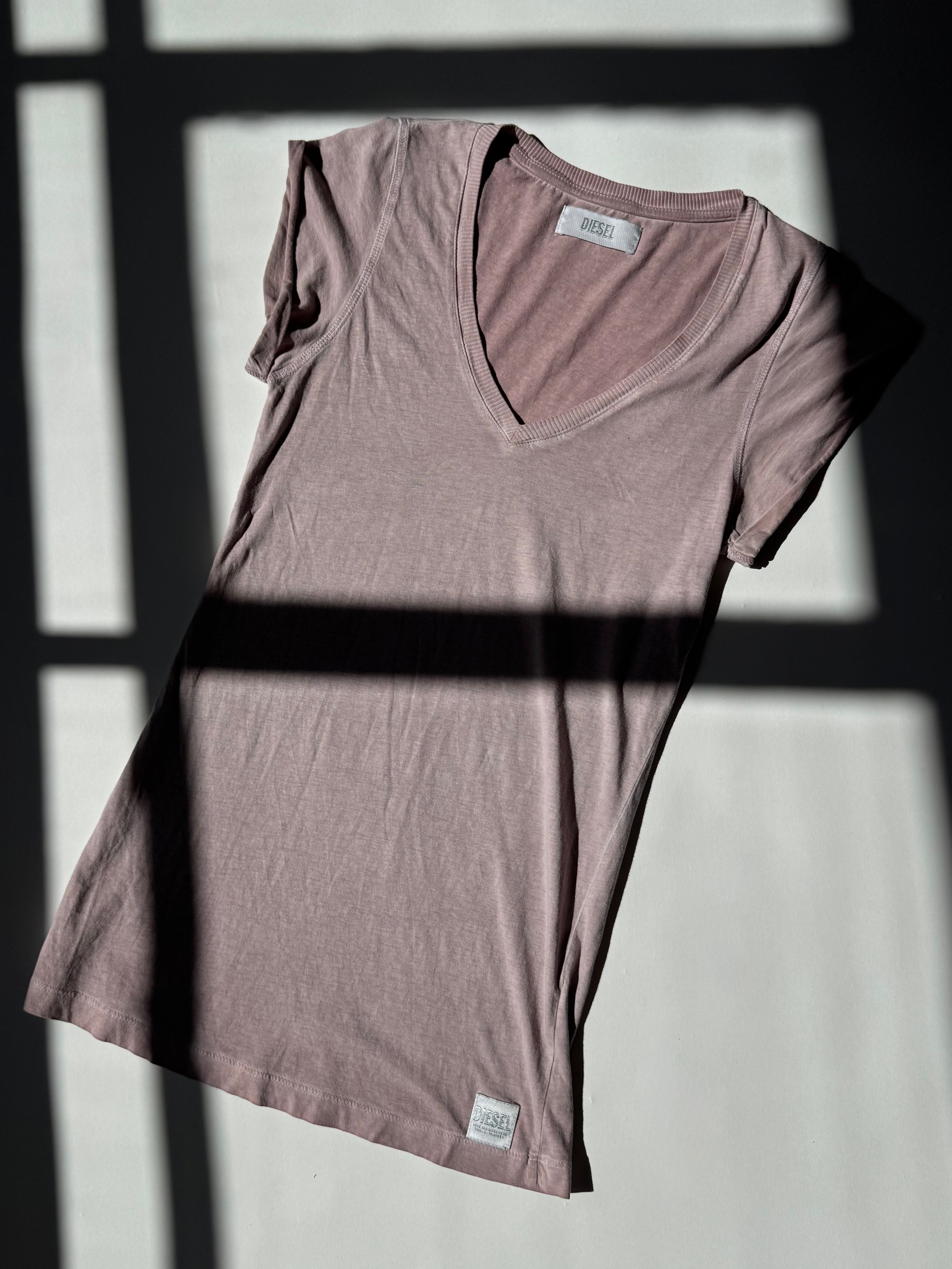 טי שרט ורודה Diesel (S)