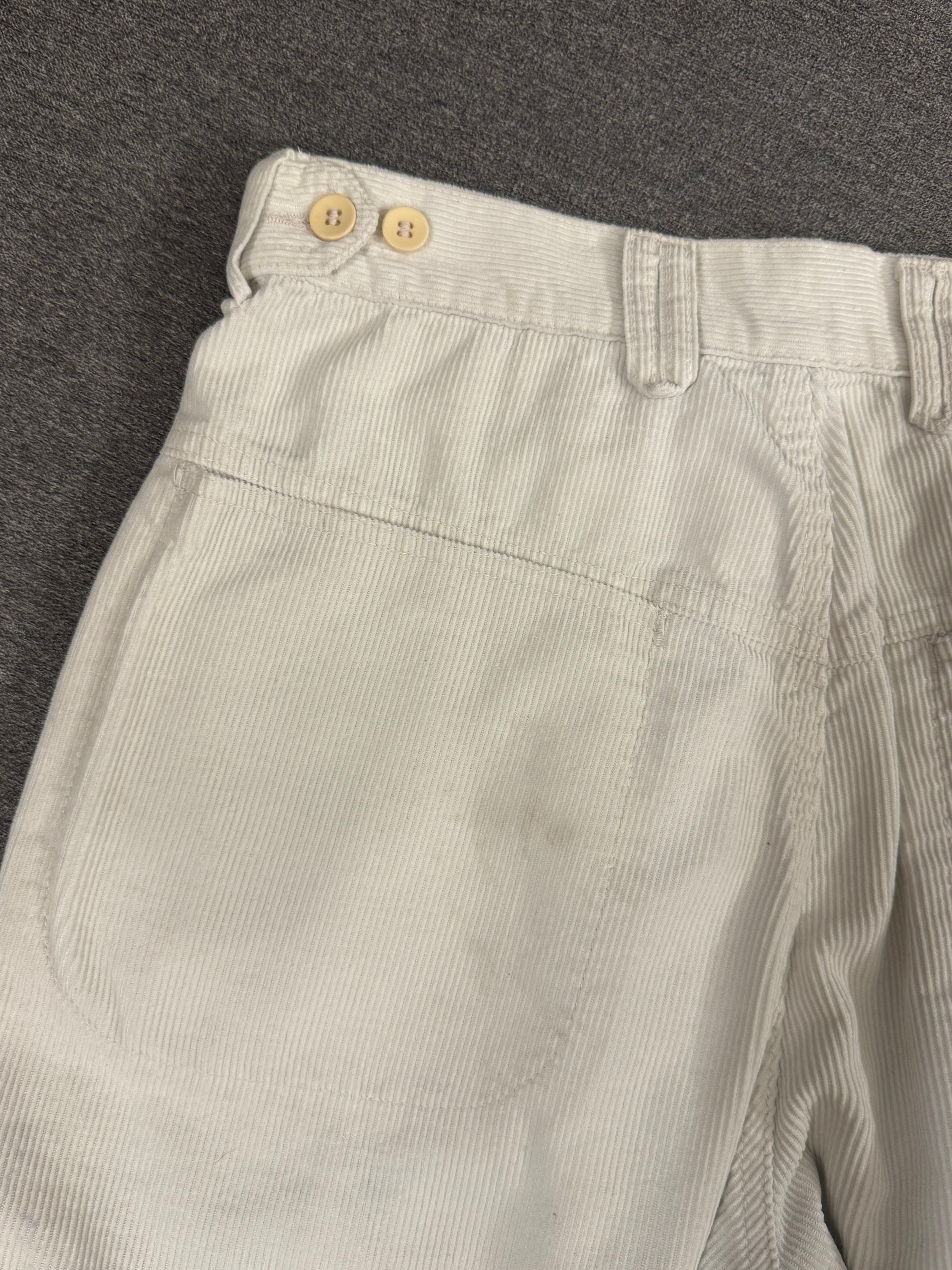 מכנסי קורדרוי לבנים (40)