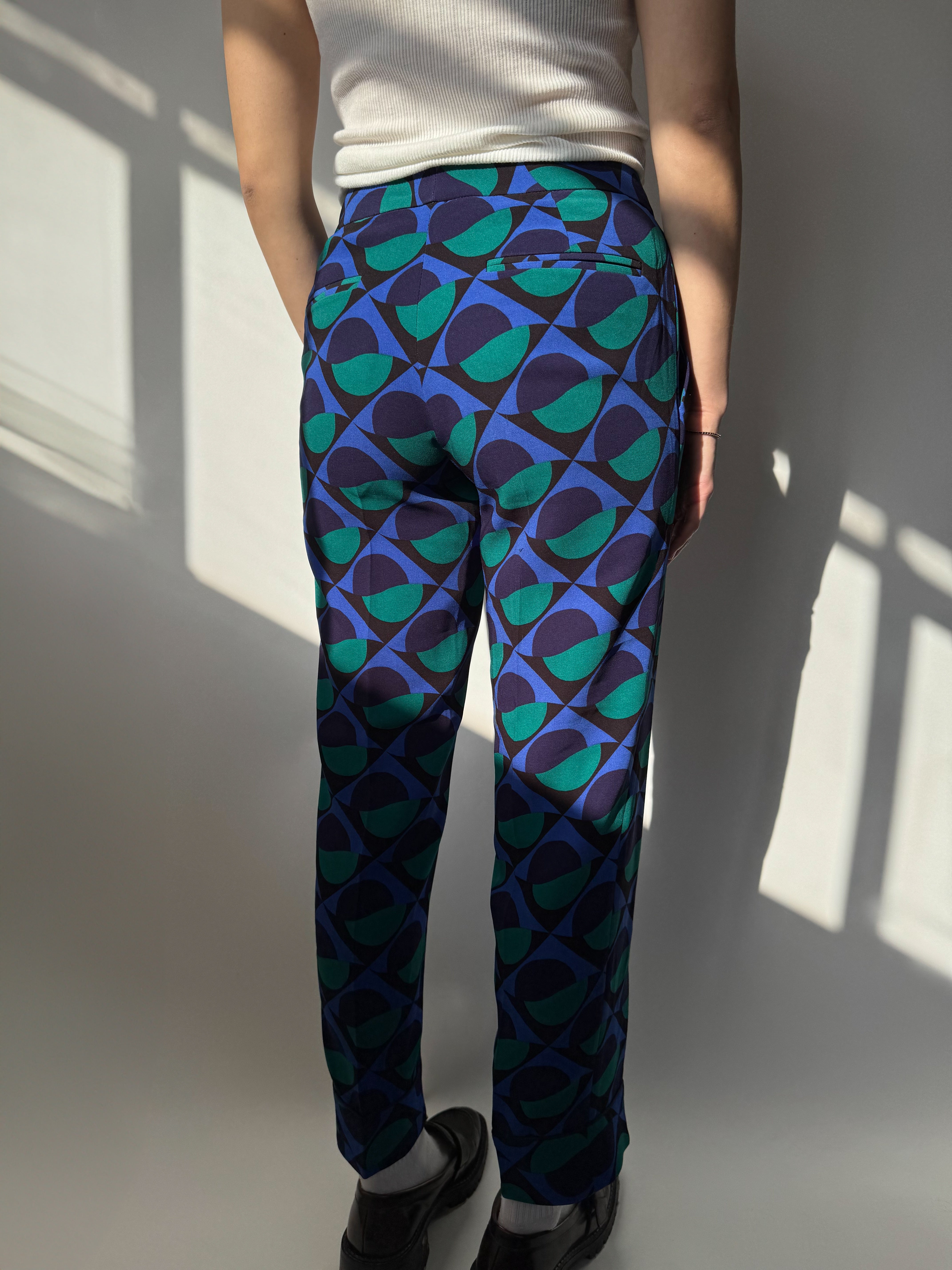 מכנסיים בהדפס גיאומטרי Marc Jacobs (34)