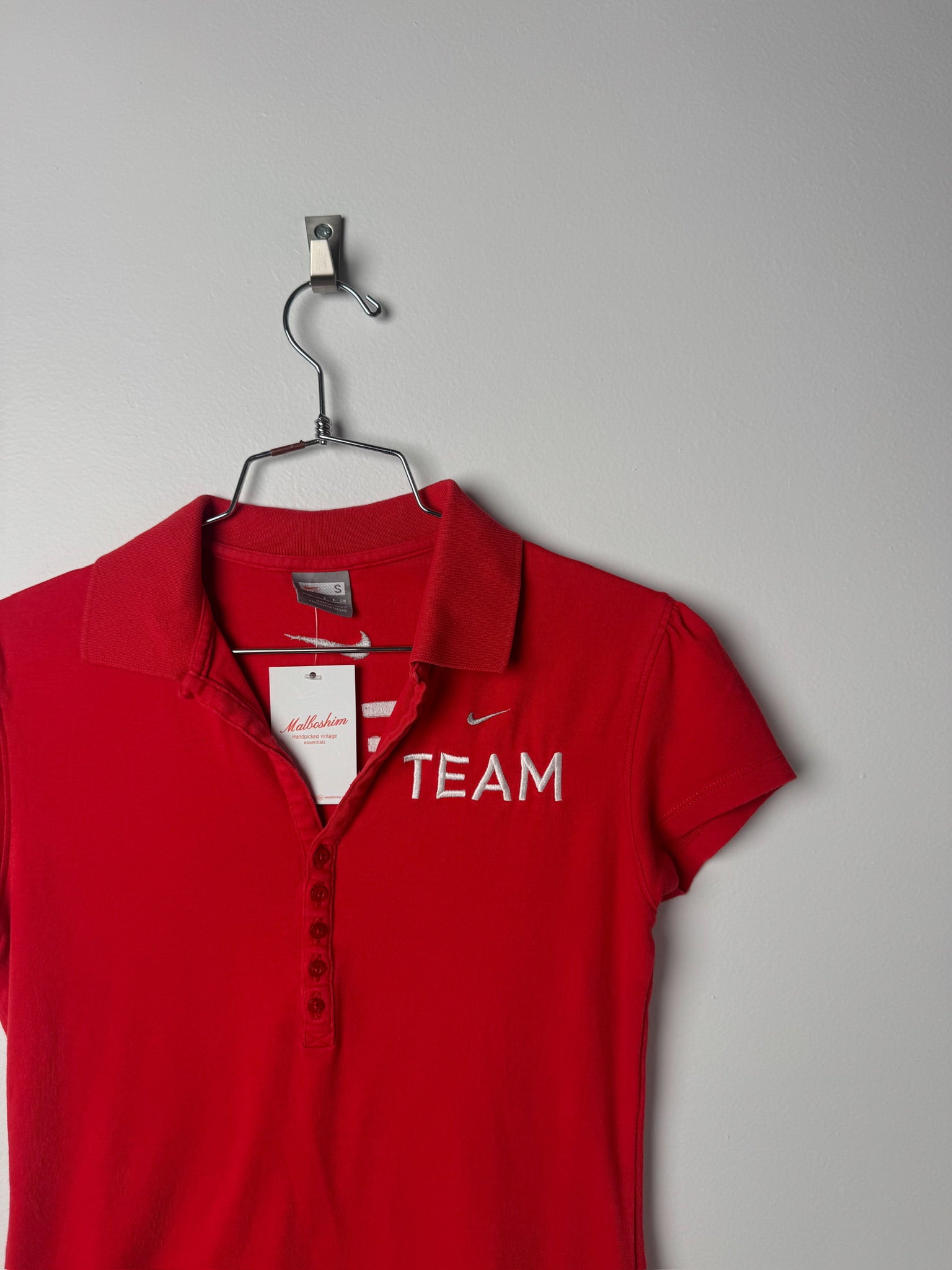 חולצת פולו אדומה NIKE (S)