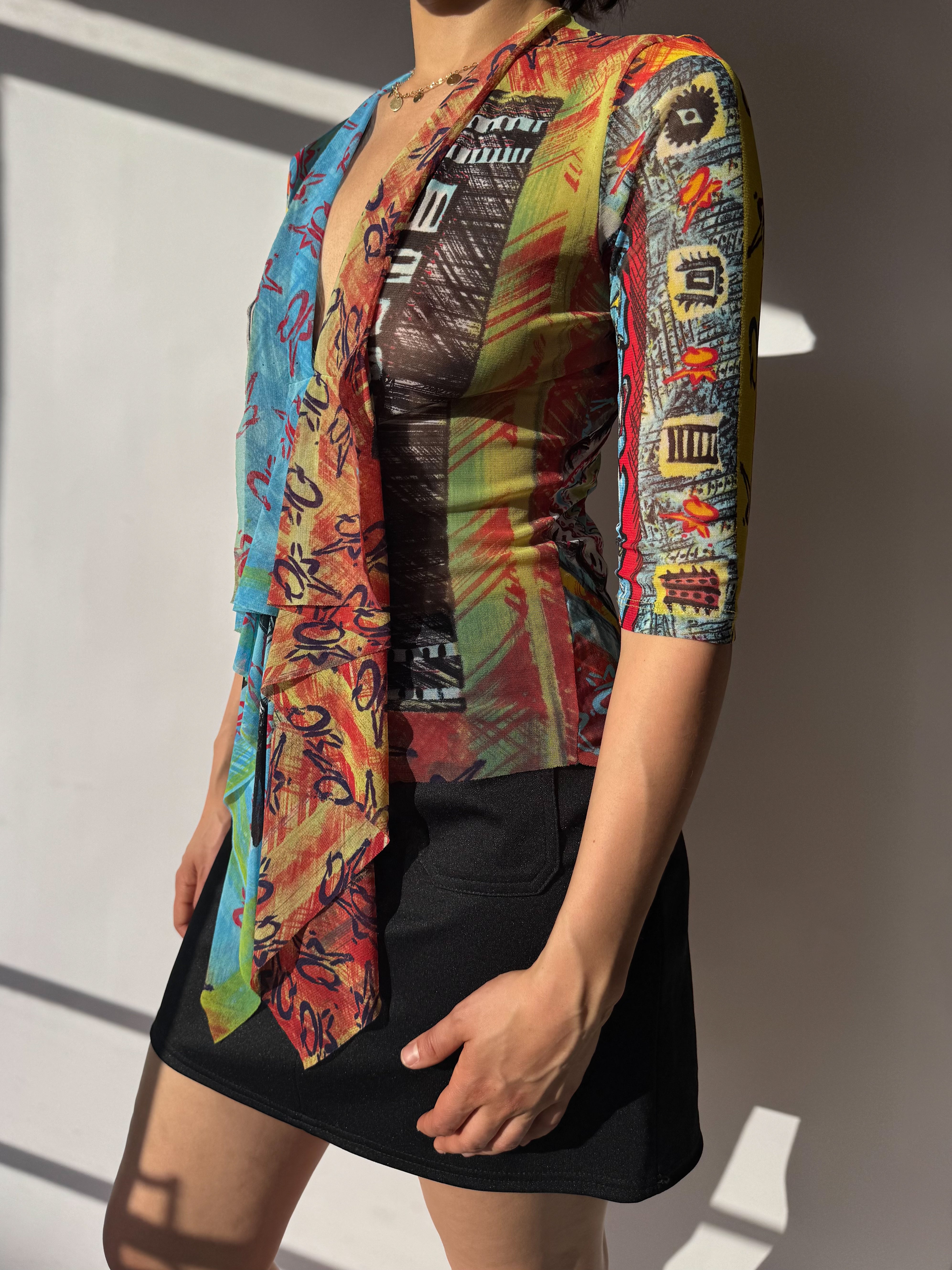 חולצת מש צבעונית Save The Queen (M)