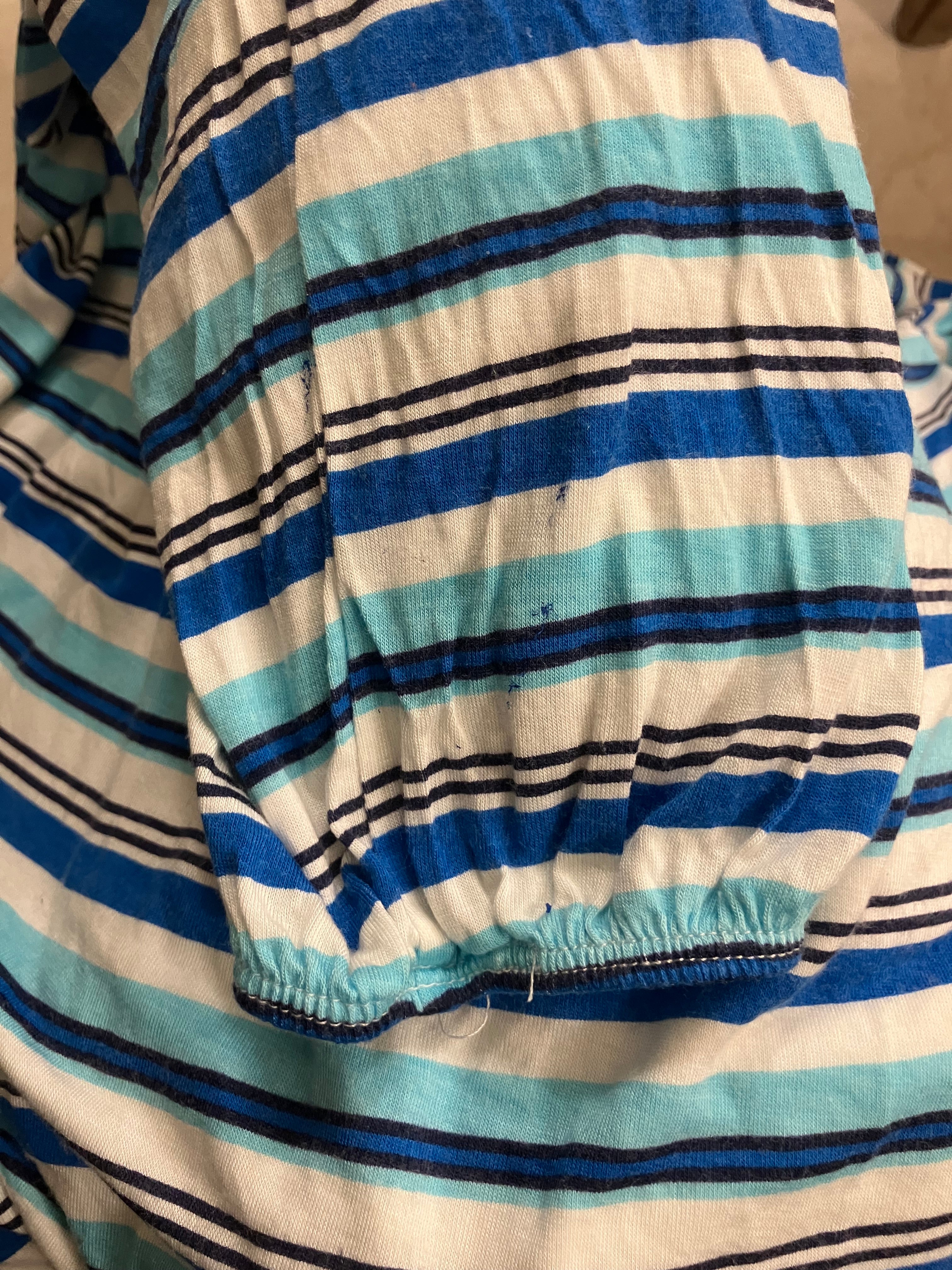 חולצת פסים אוף שולדר (M)