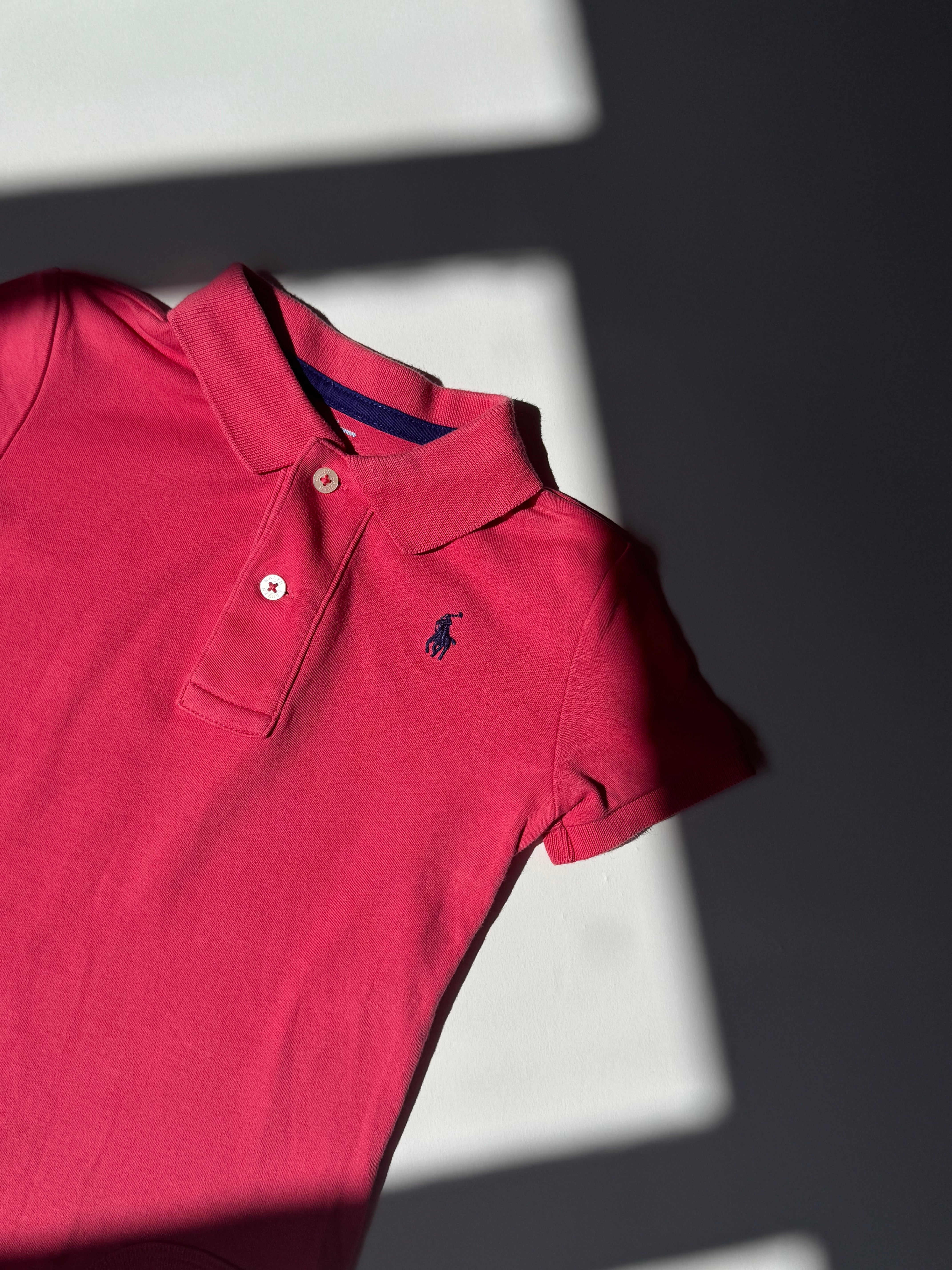 בגד גוף ורדרד Ralph Lauren (2 ילדות)