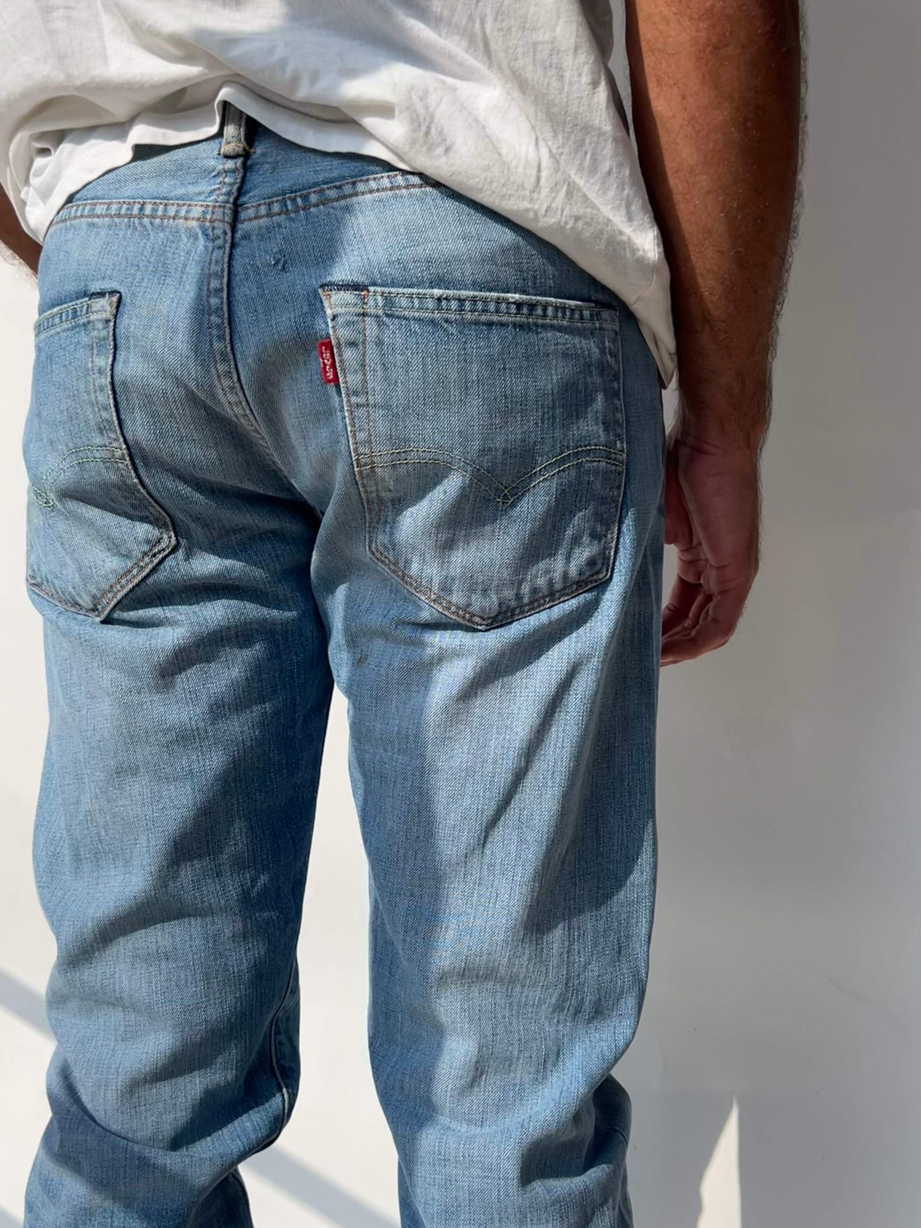 ג׳ינס בהיר Levi's 501 (42)