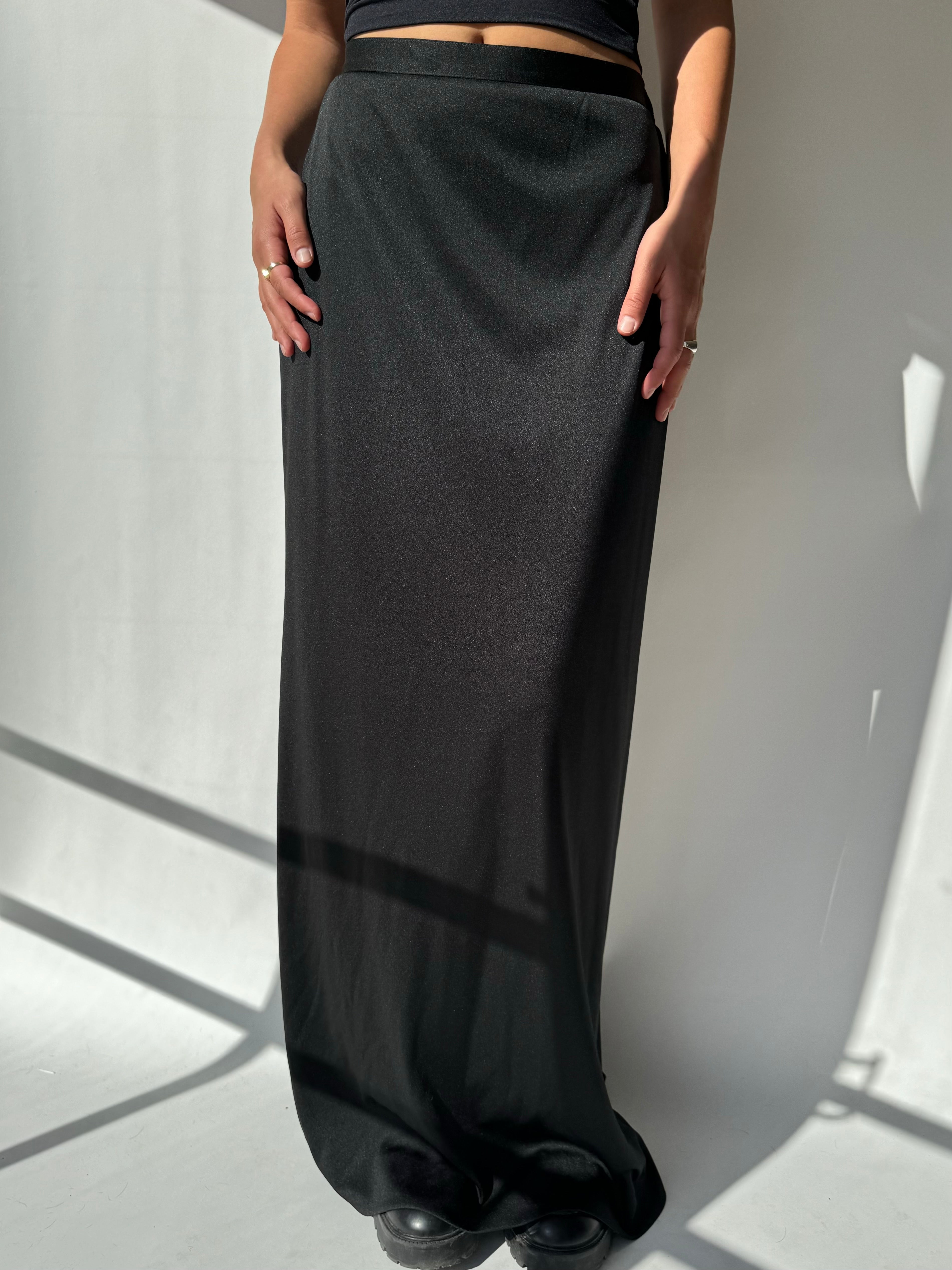 חצאית מקסי שחורה (38)