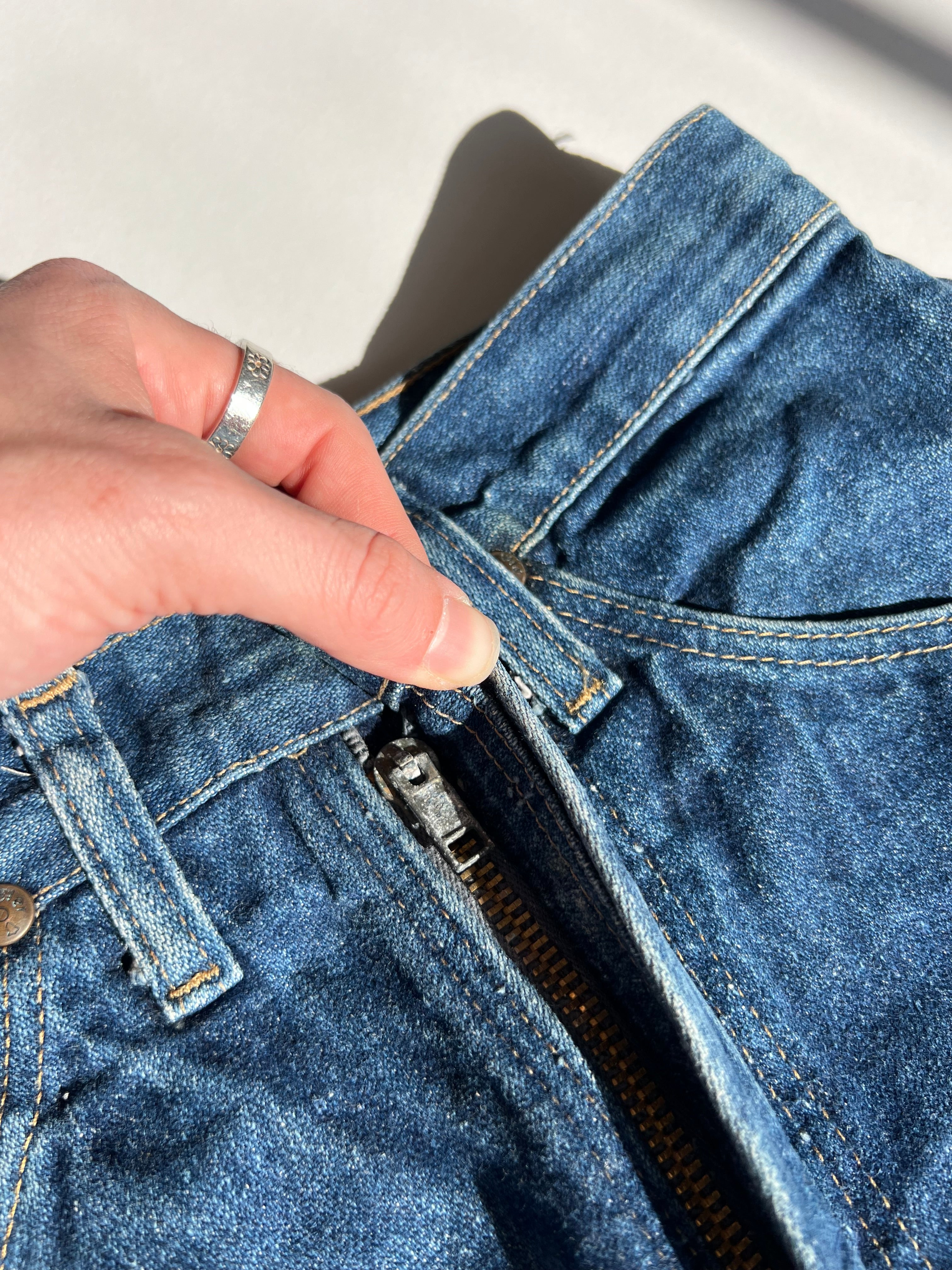 ג׳ינס בגזרה גבוהה Wrangler (30)