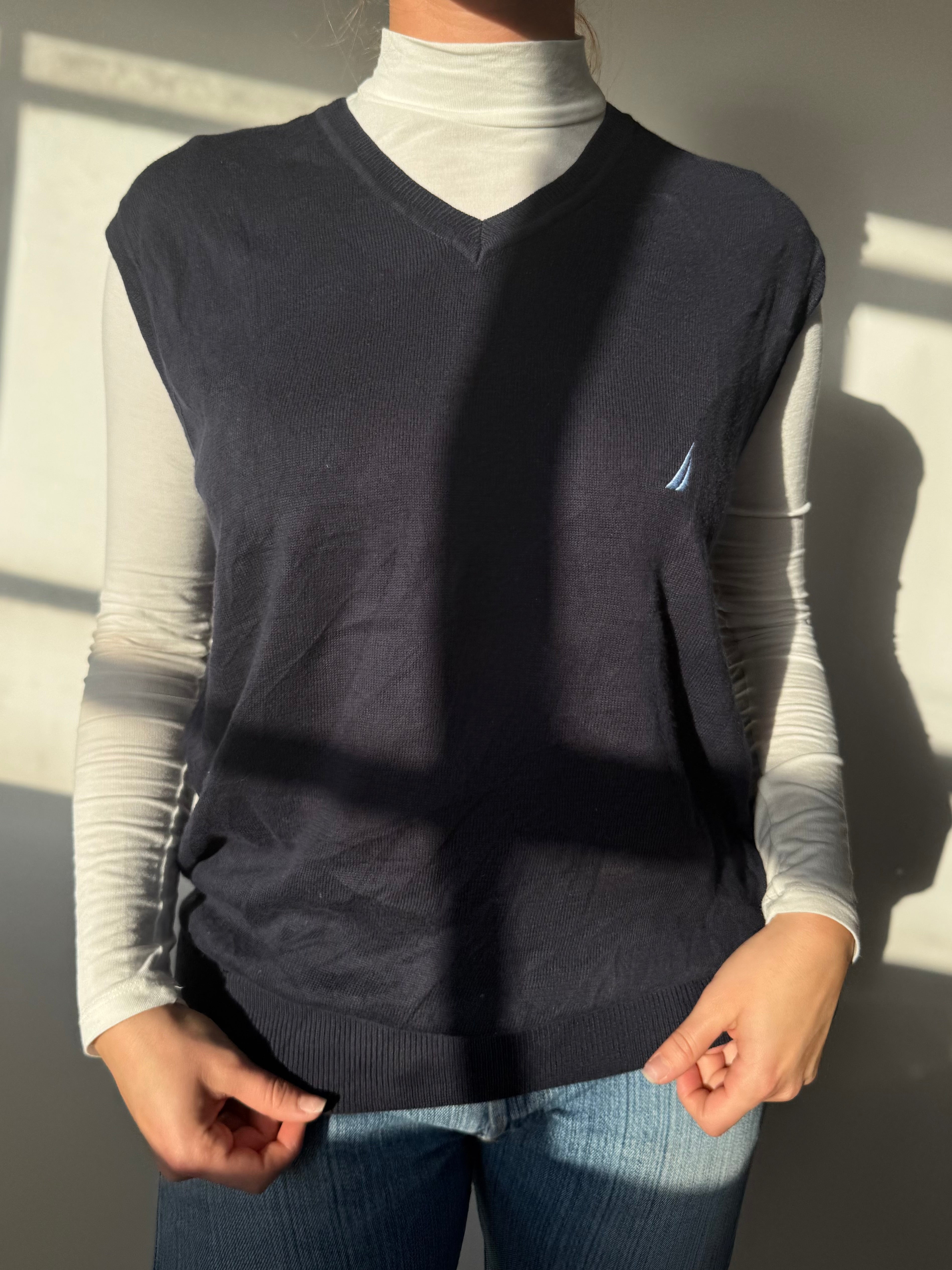 וסט סריג Nautica (M)