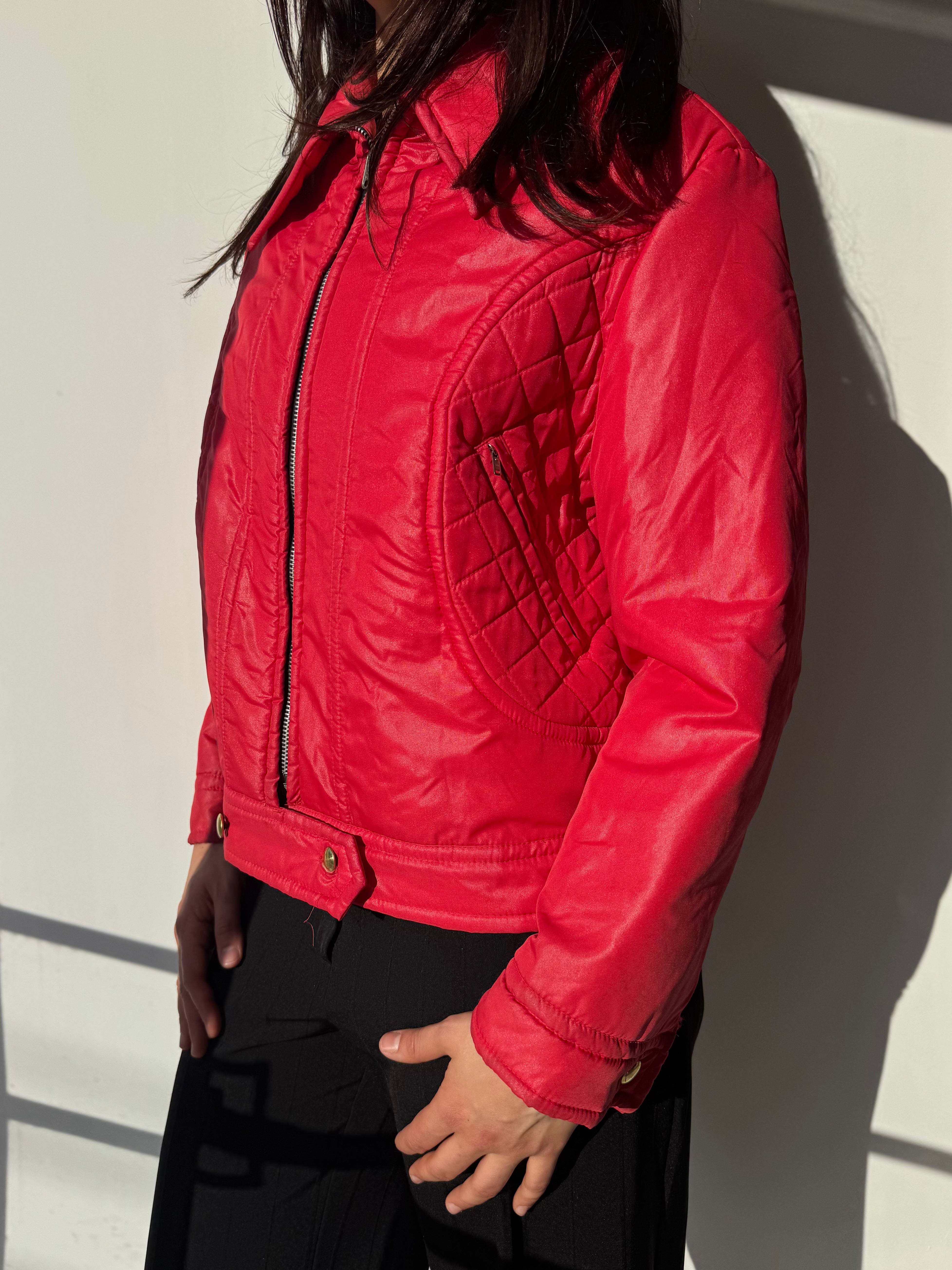 מעיל פוך קרופ (L)