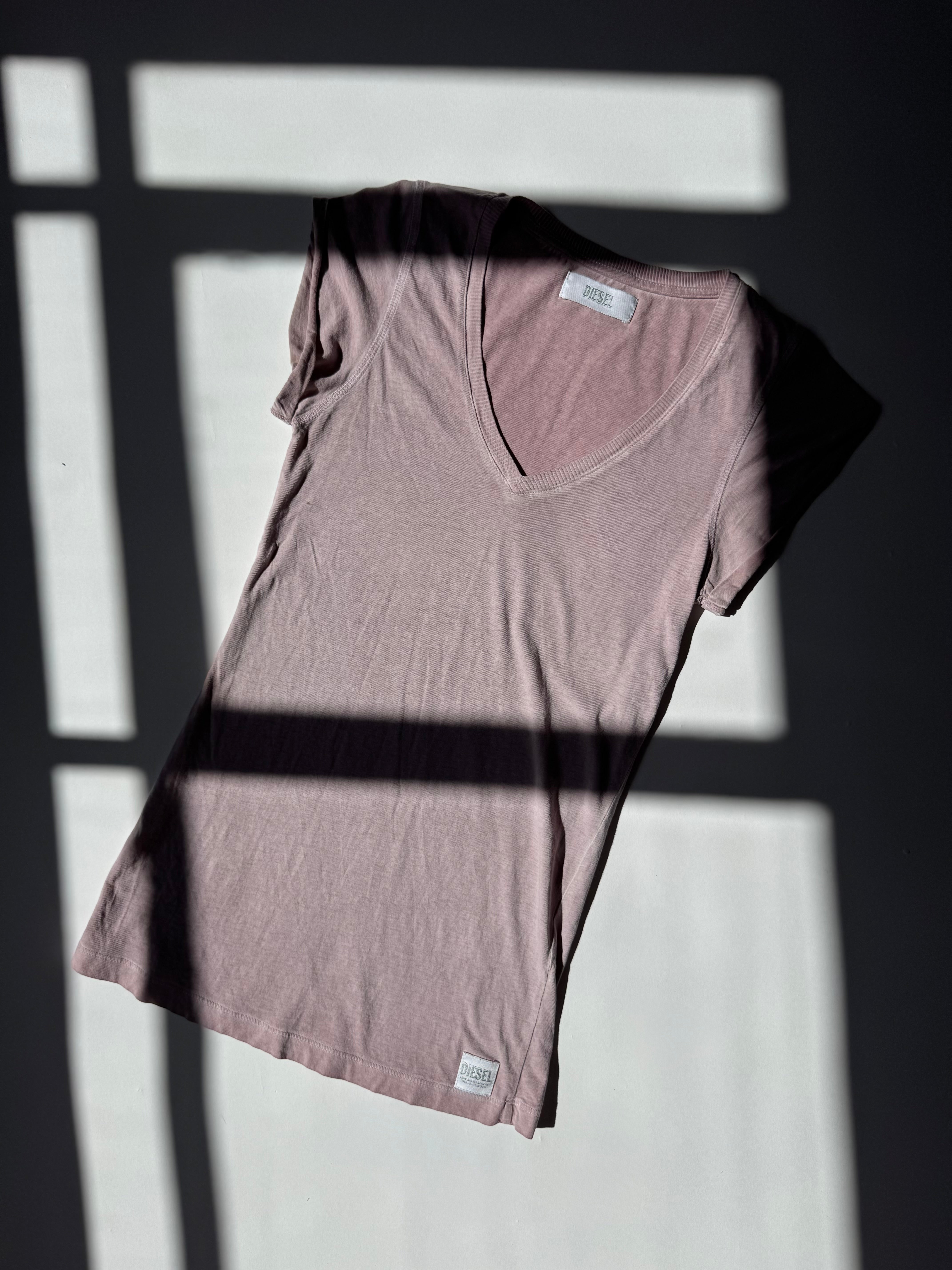 טי שרט ורודה Diesel (S)