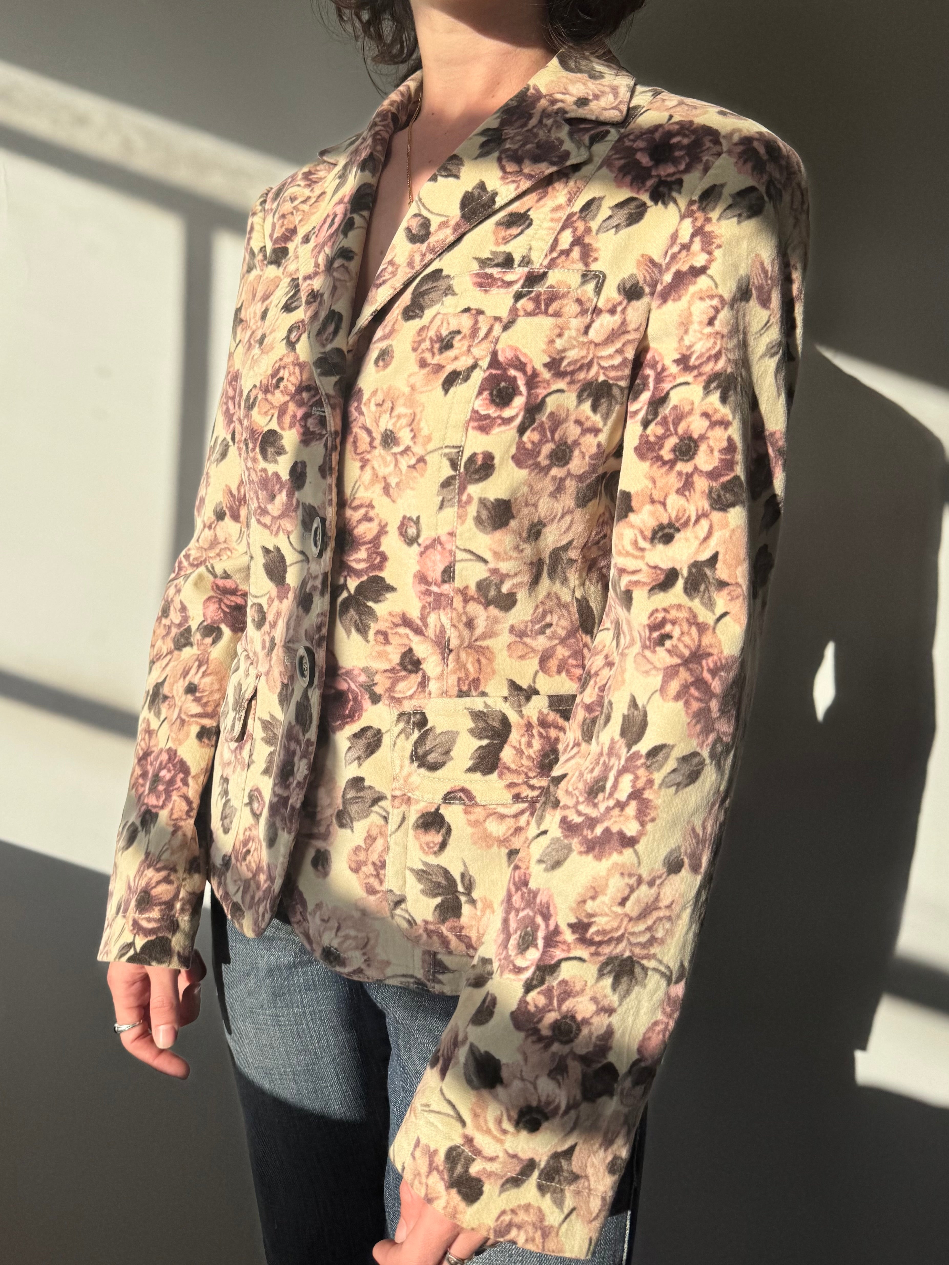 בלייזר פרחוני (S)