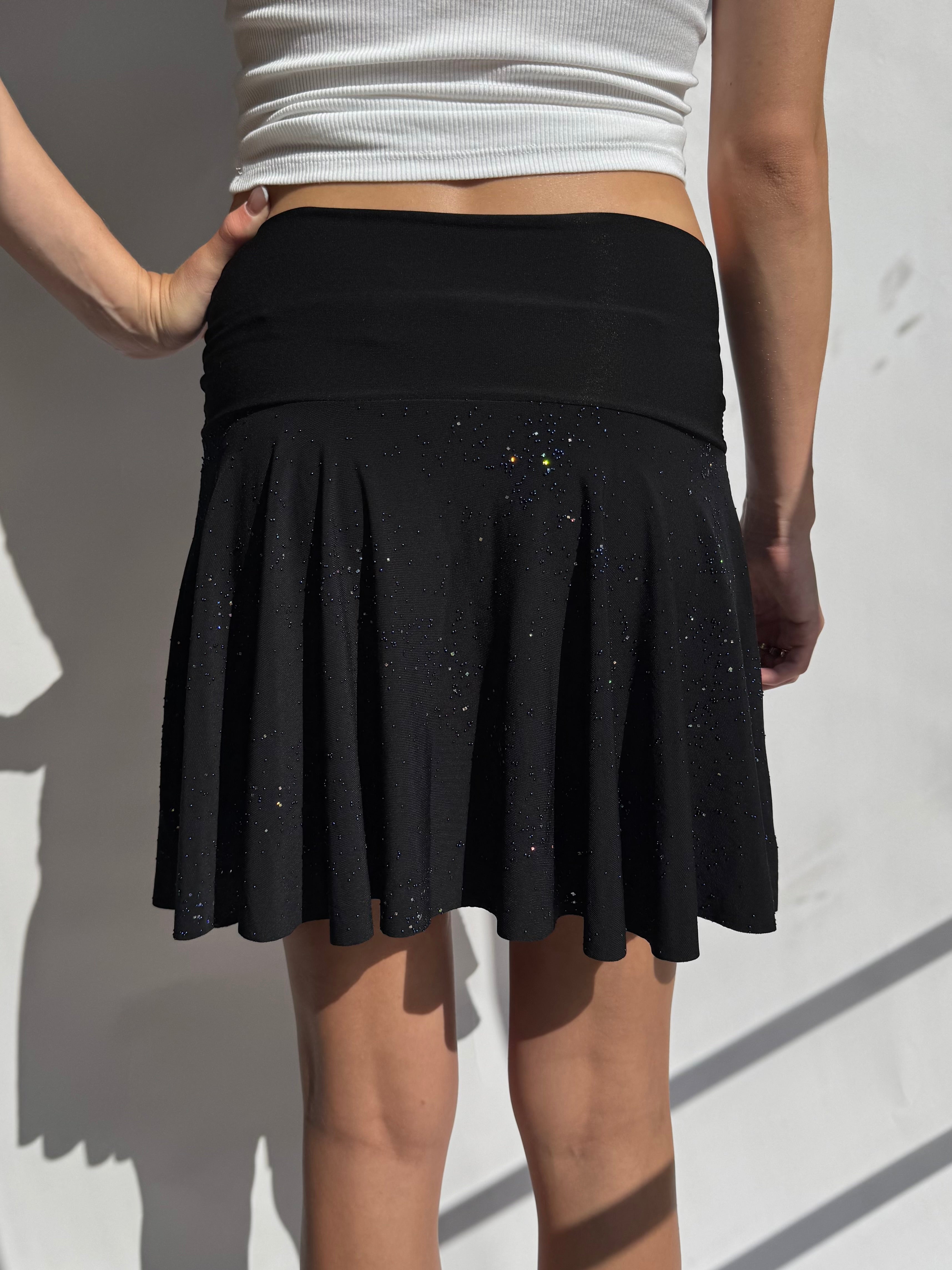 חצאית מיני בשילוב נצנצים (34)