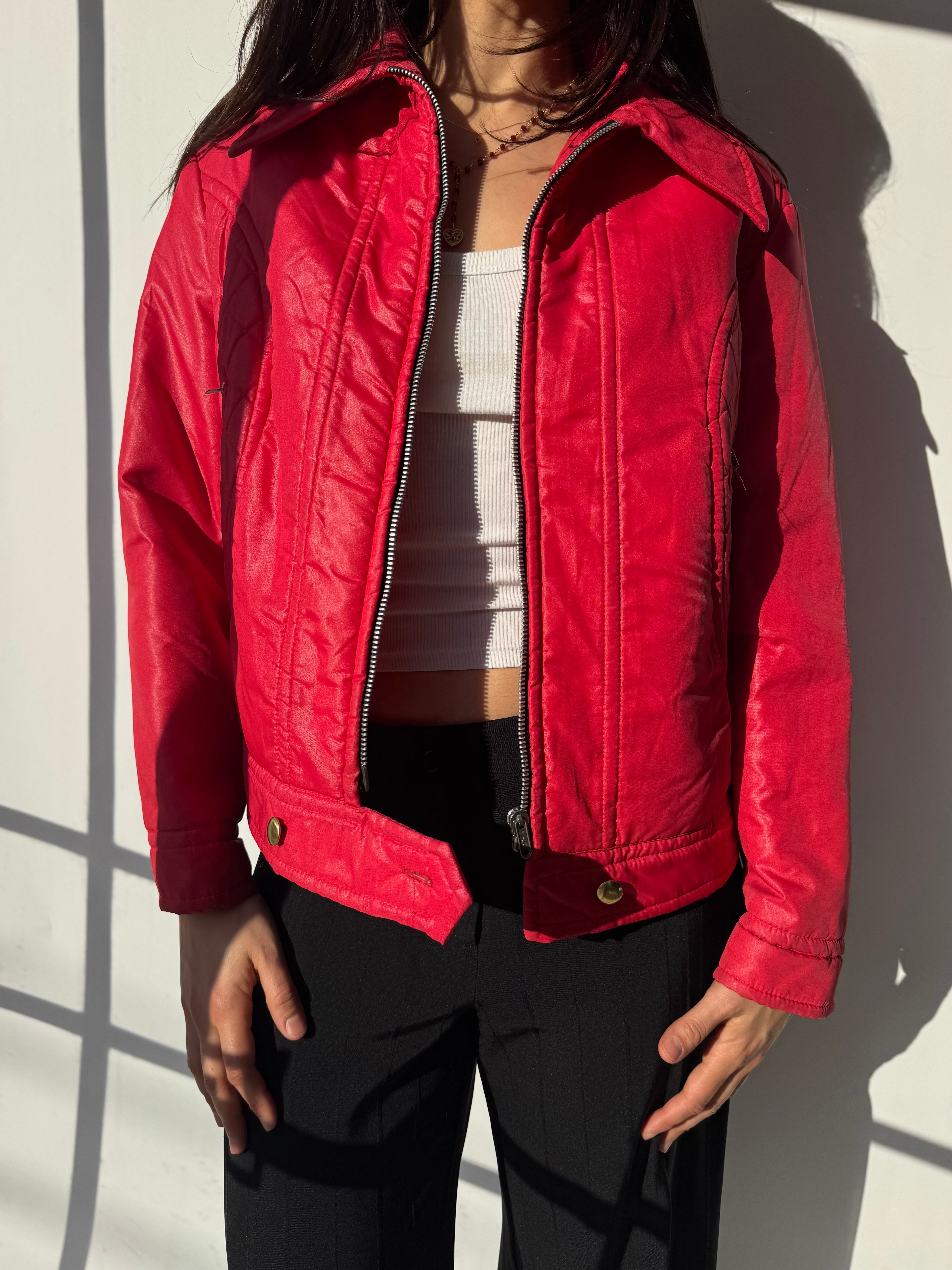 מעיל פוך קרופ (L)