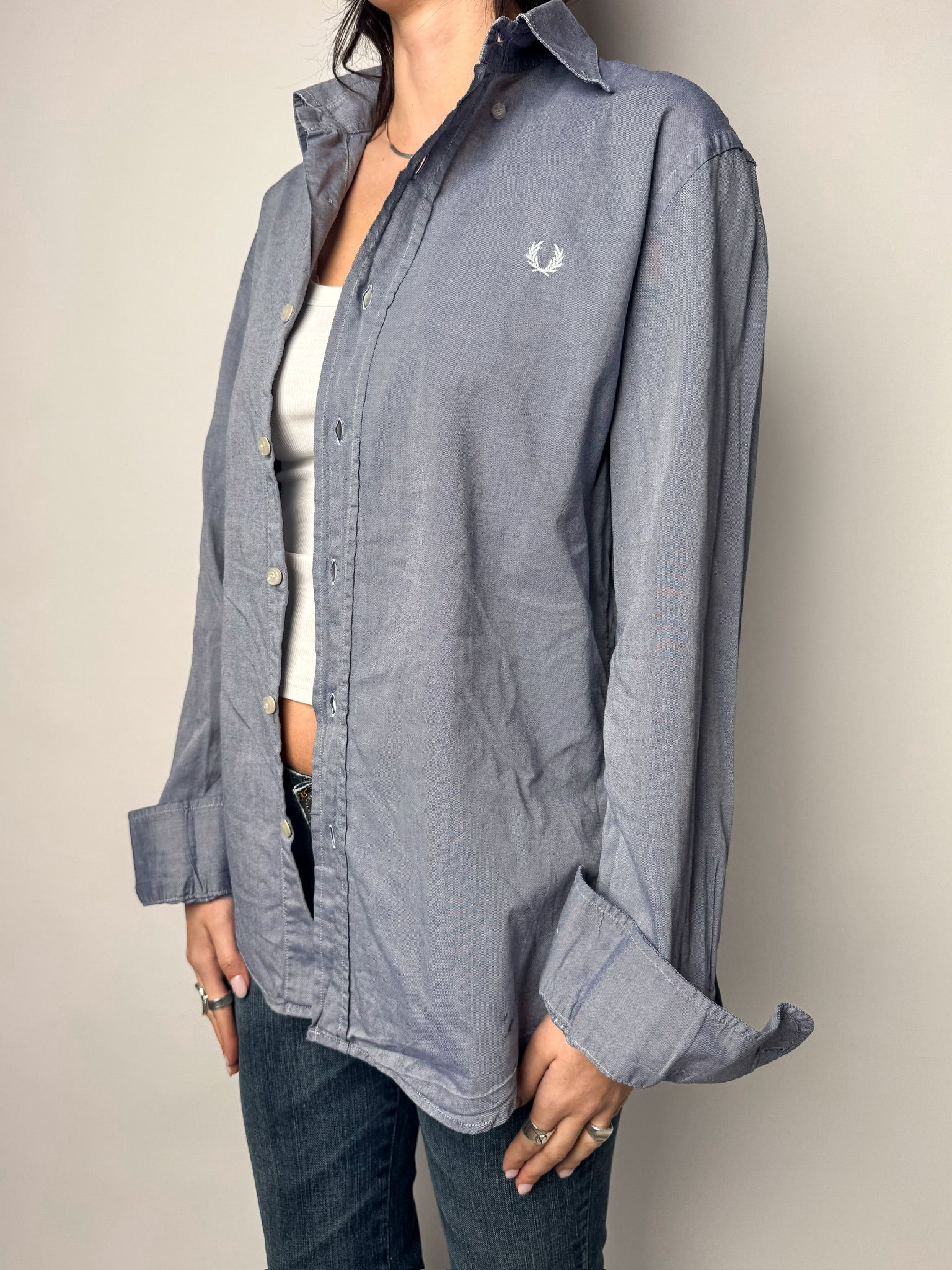 חולצה מכופתרת Fred Perry (M)