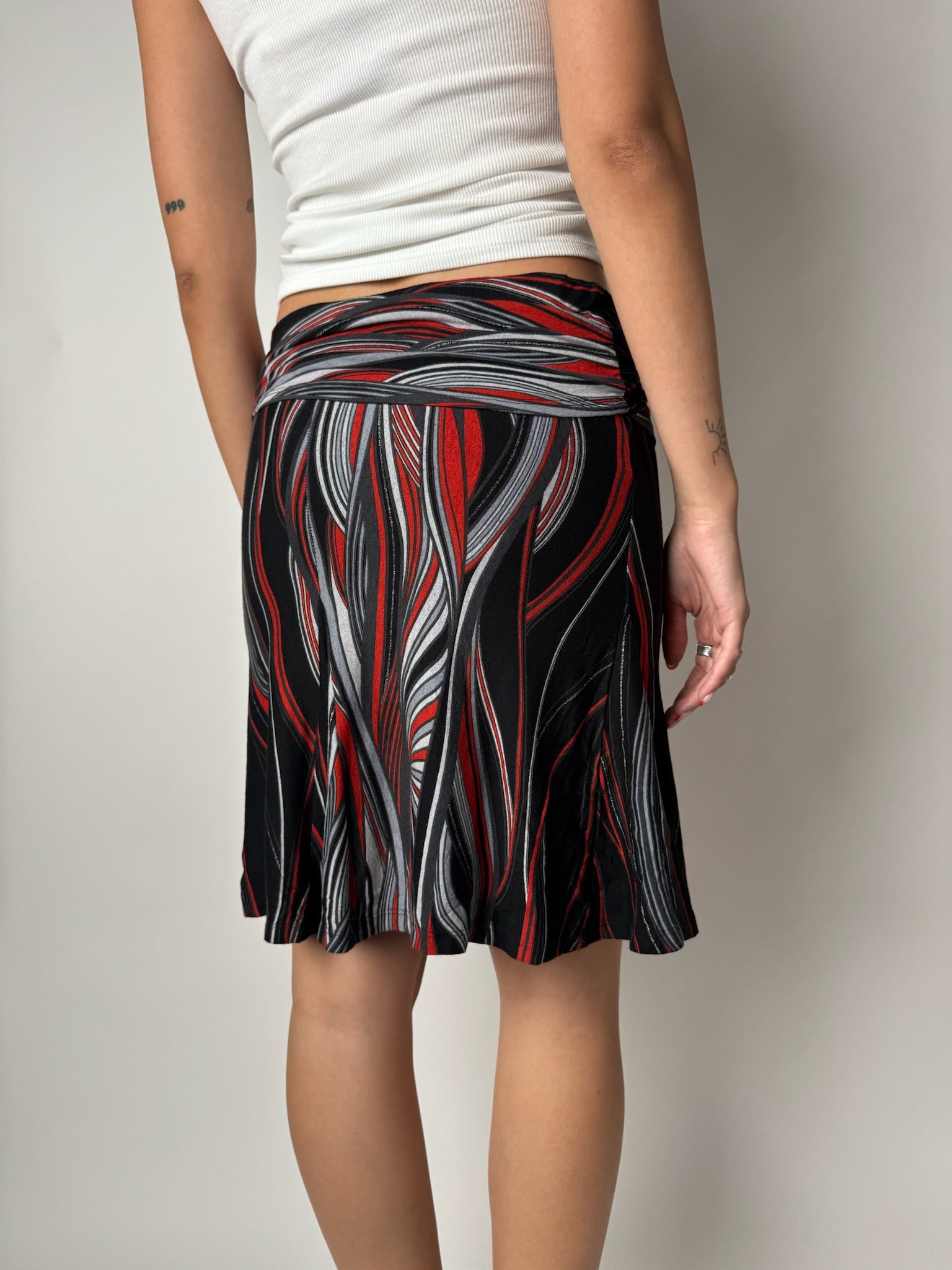 חצאית מידי בהדפס (36)