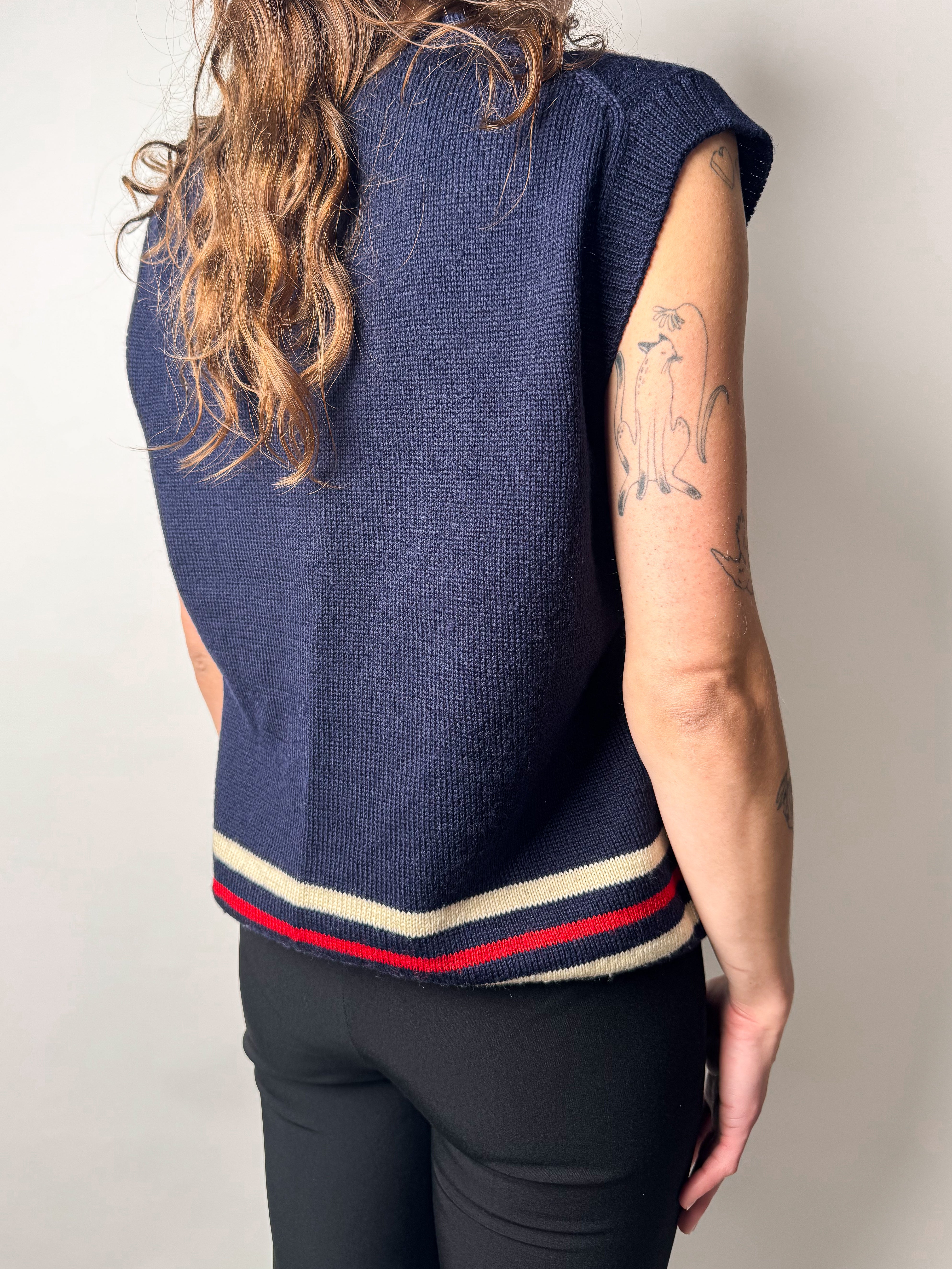וסט צמר סרוג Fila (M)