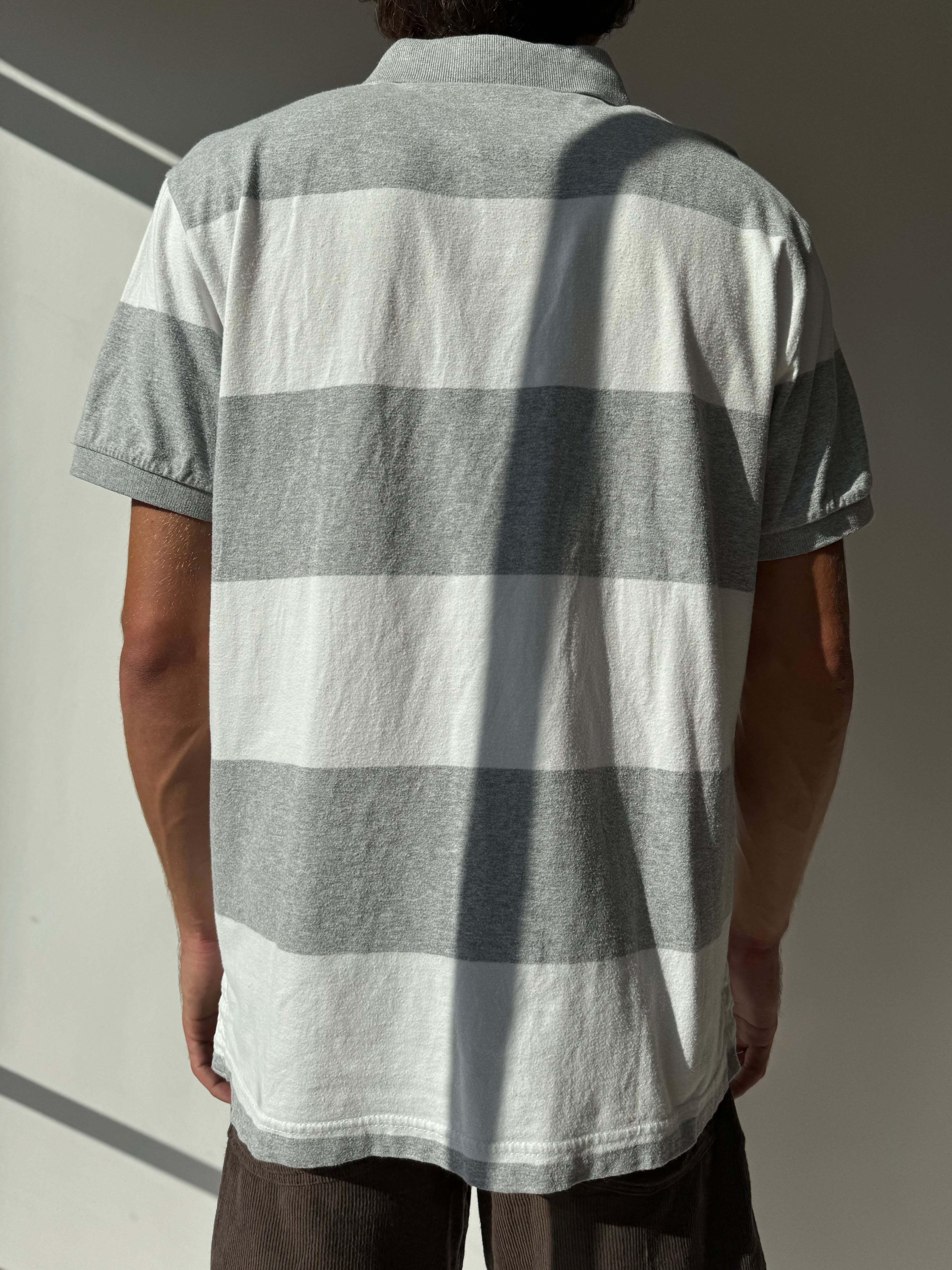 חולצת פולו פסים Marlboro Classics (M-L)