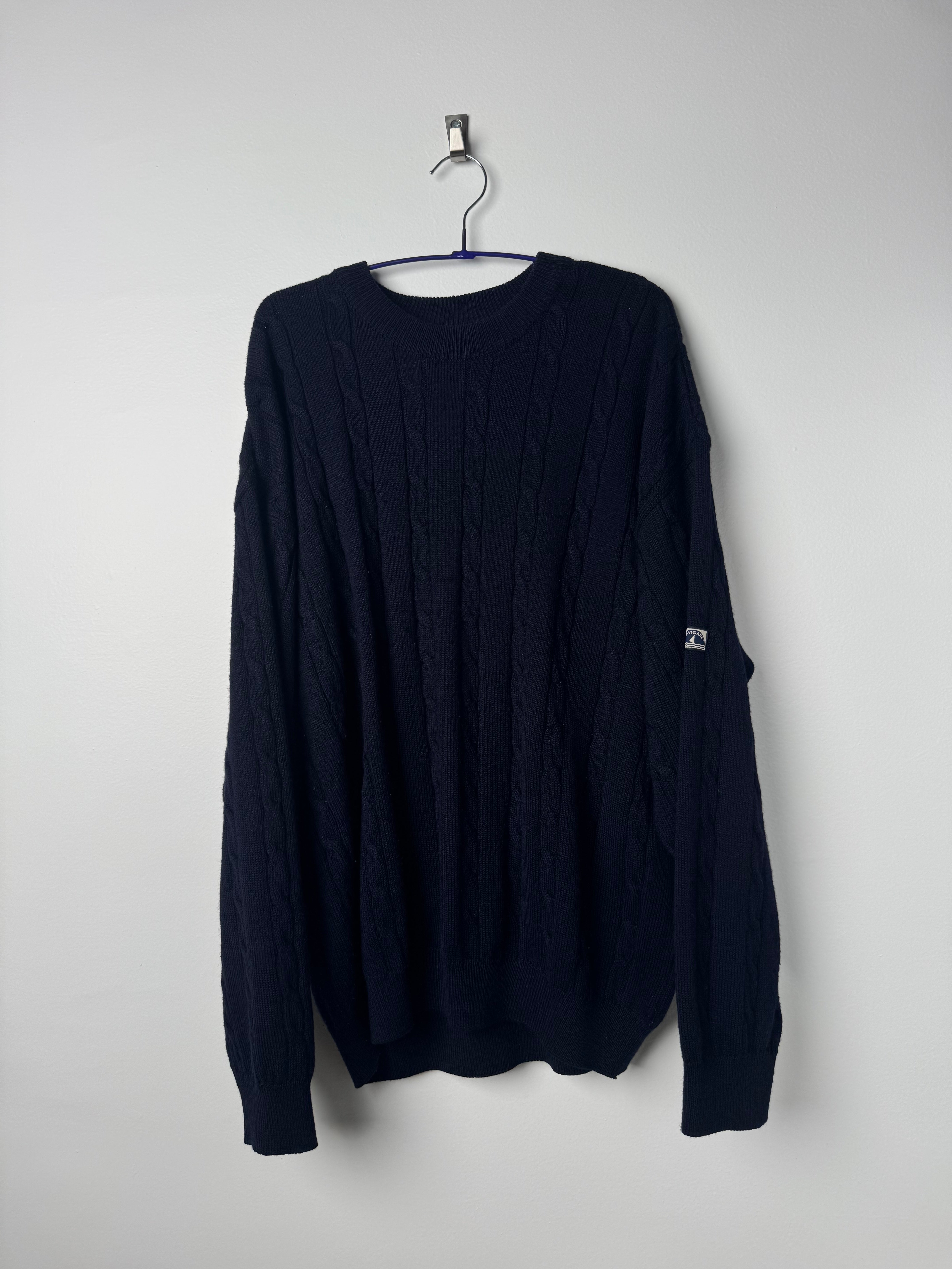 סריג צמות כחול כהה Navigare (XL)