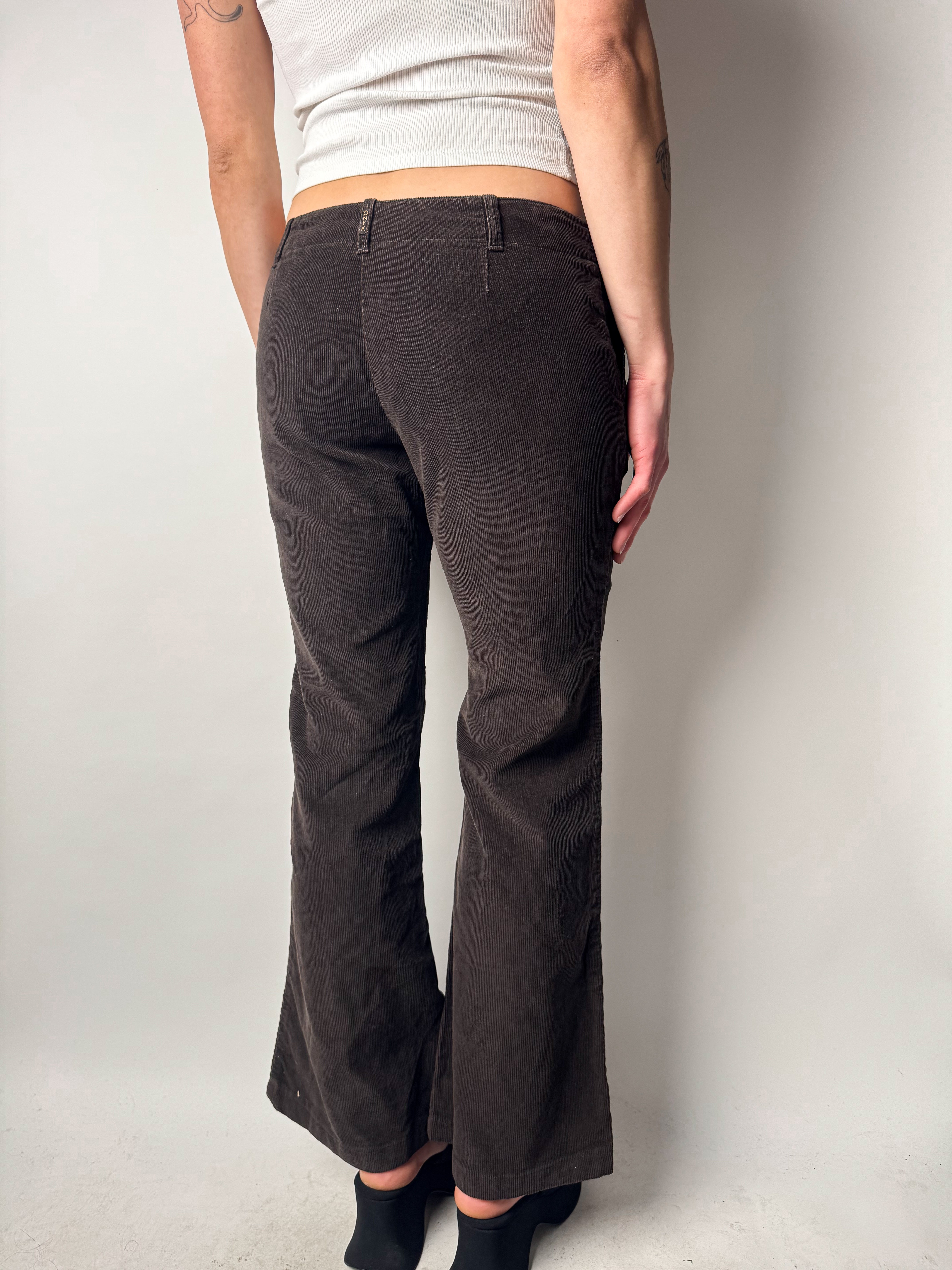 מכנסי קורדרוי חומים Onyx (36)