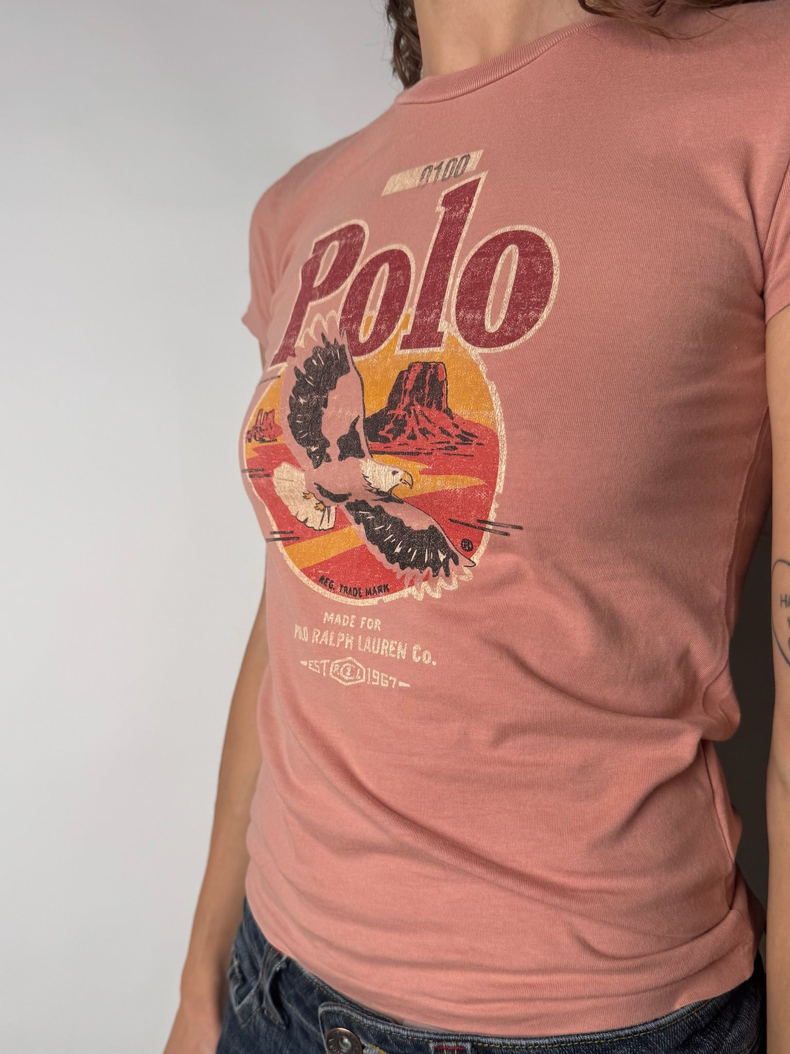 טי שרט בהדפס Ralph Lauren (S)