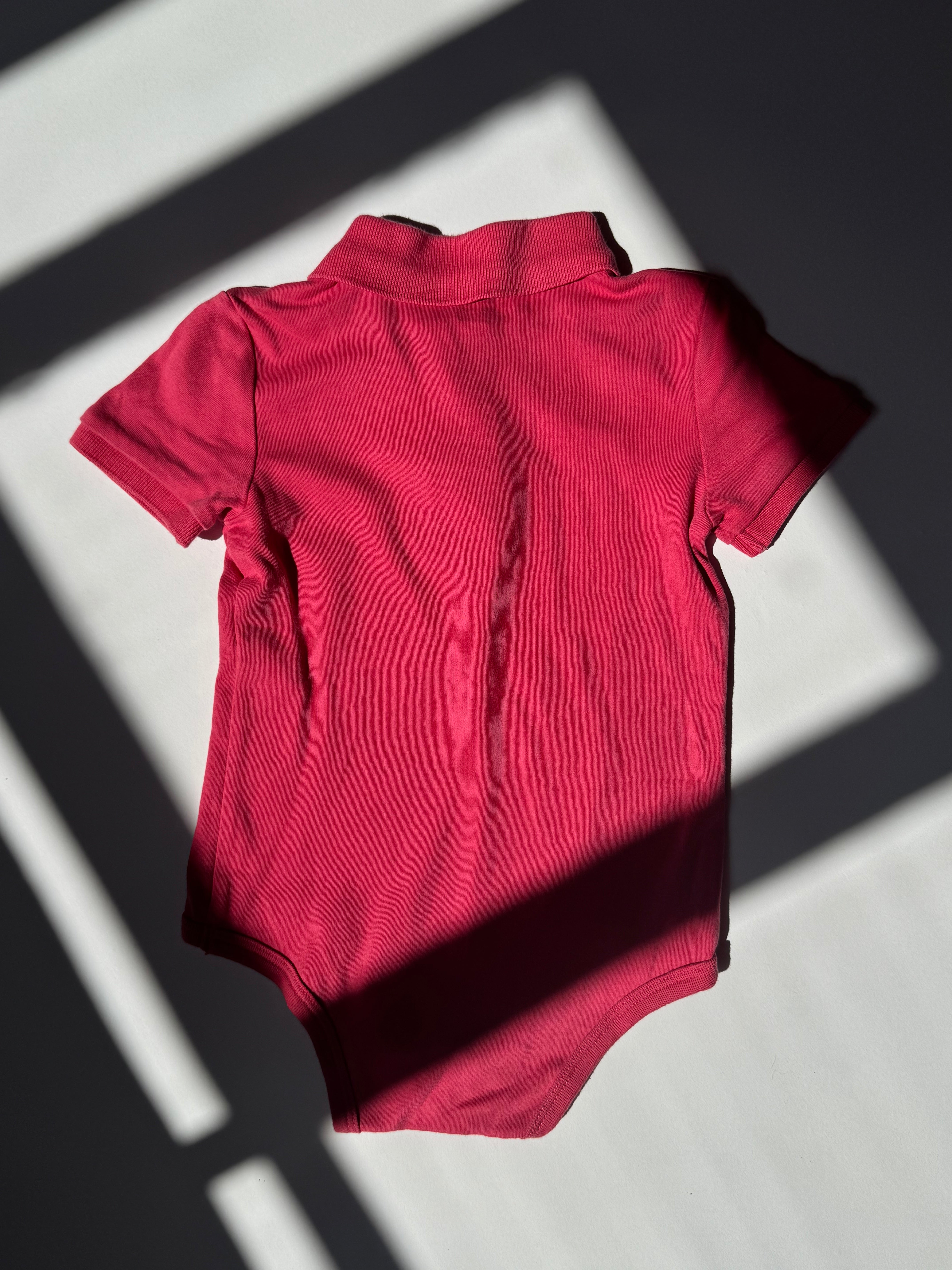 בגד גוף ורדרד Ralph Lauren (2 ילדות)