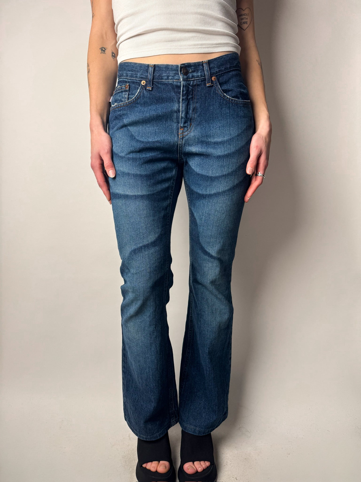 ג׳ינס בגזרה מתרחבת Phard jeans (36)