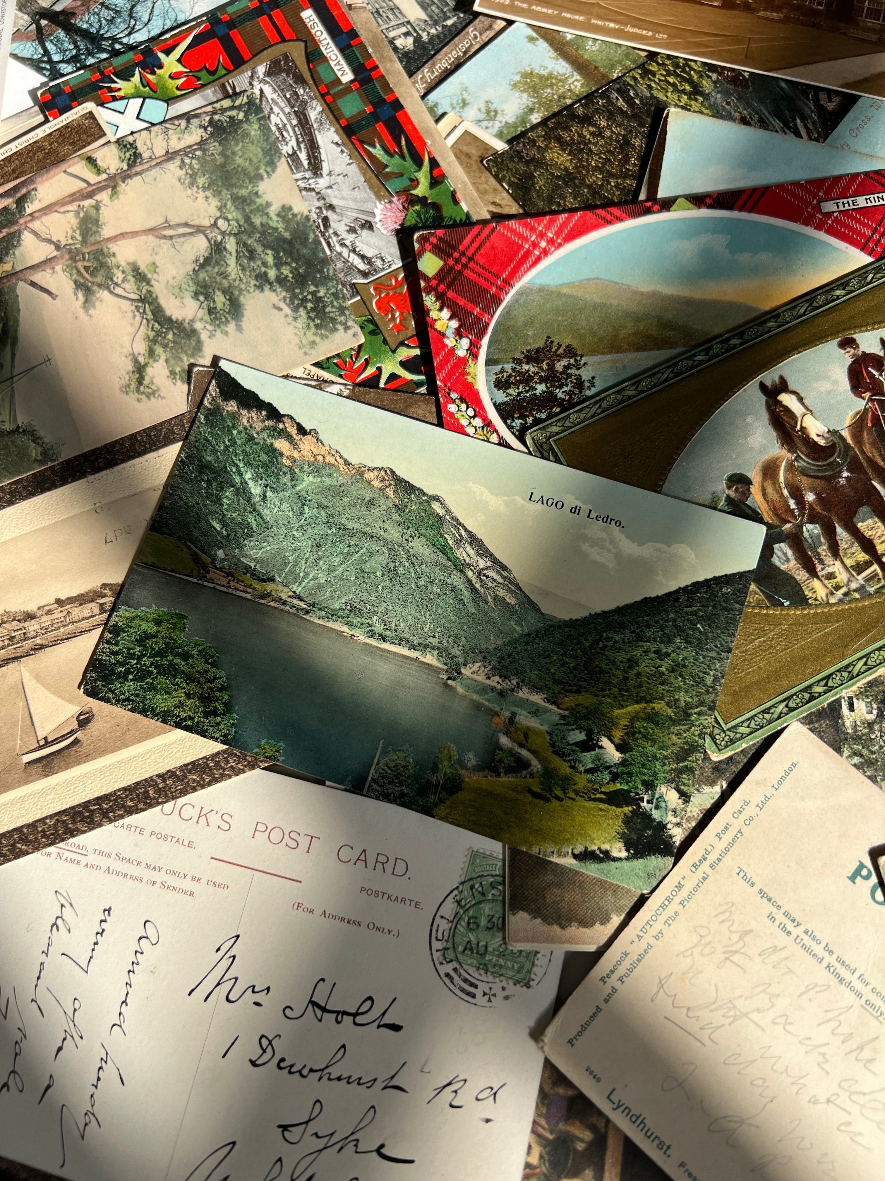 10 גלויות וינטג׳ (רנדומלי)