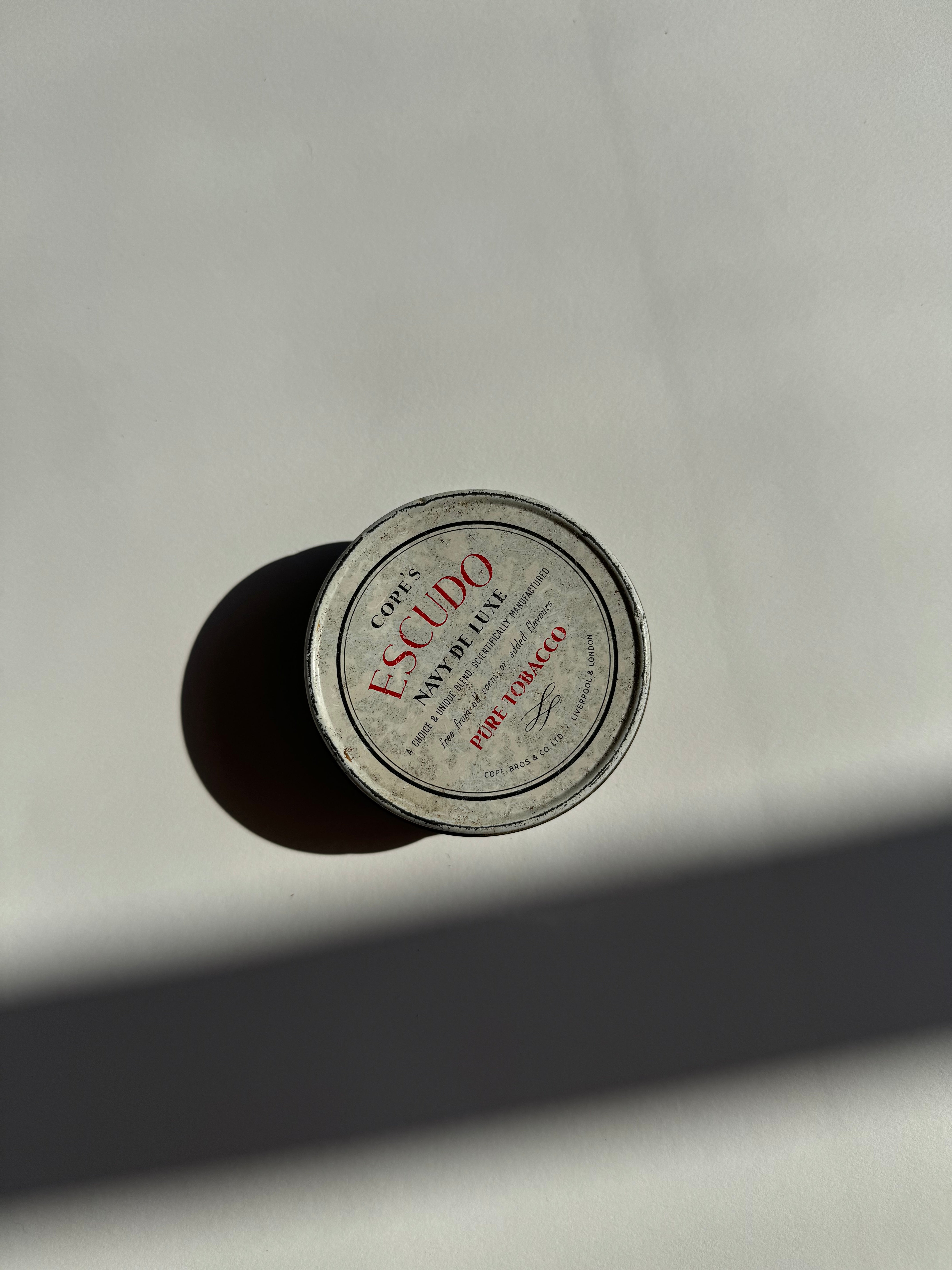 קופסת טבק וינטג׳ Cope's Escudo