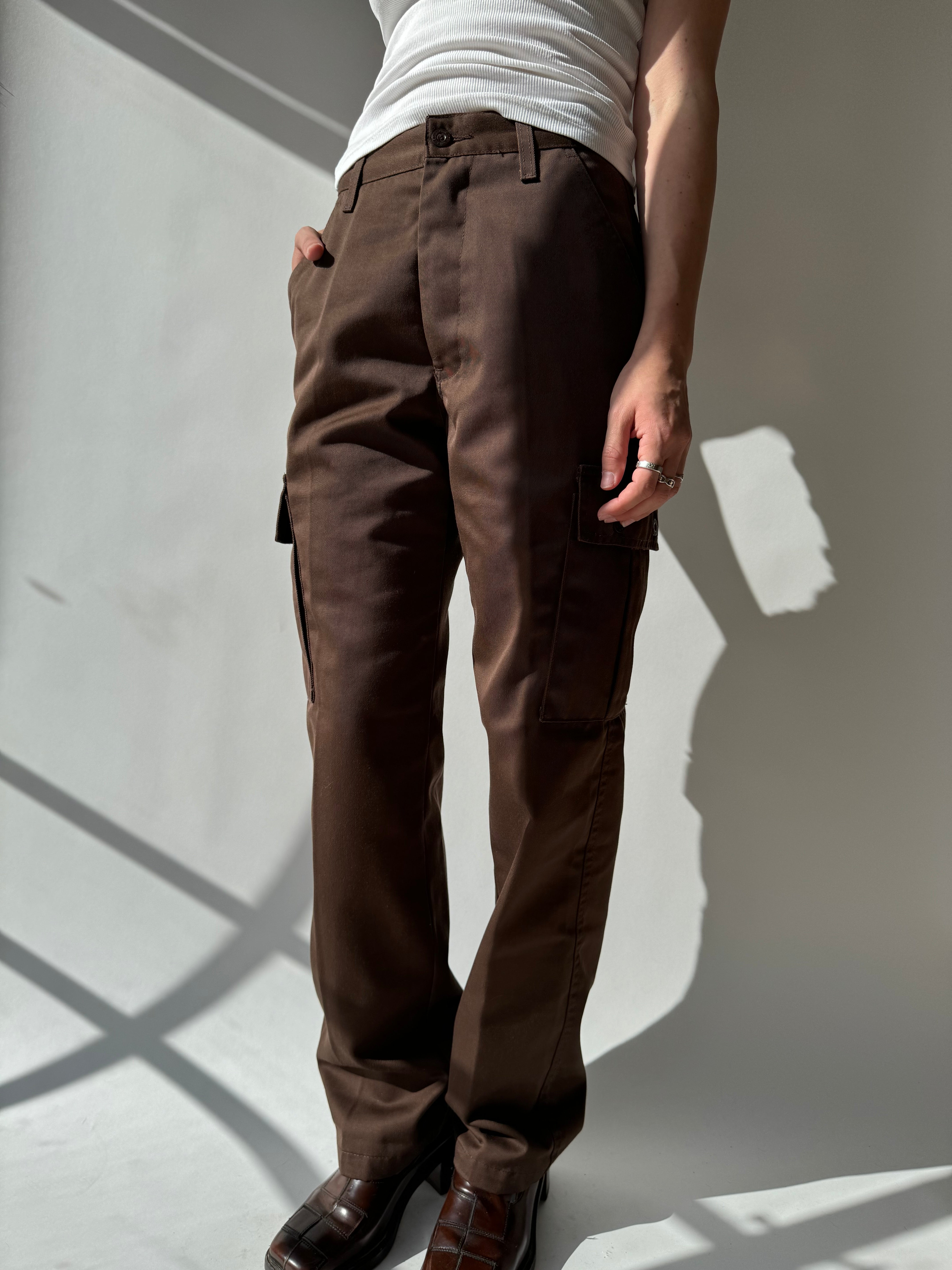 מכנסי דגמ״ח חומים (36)