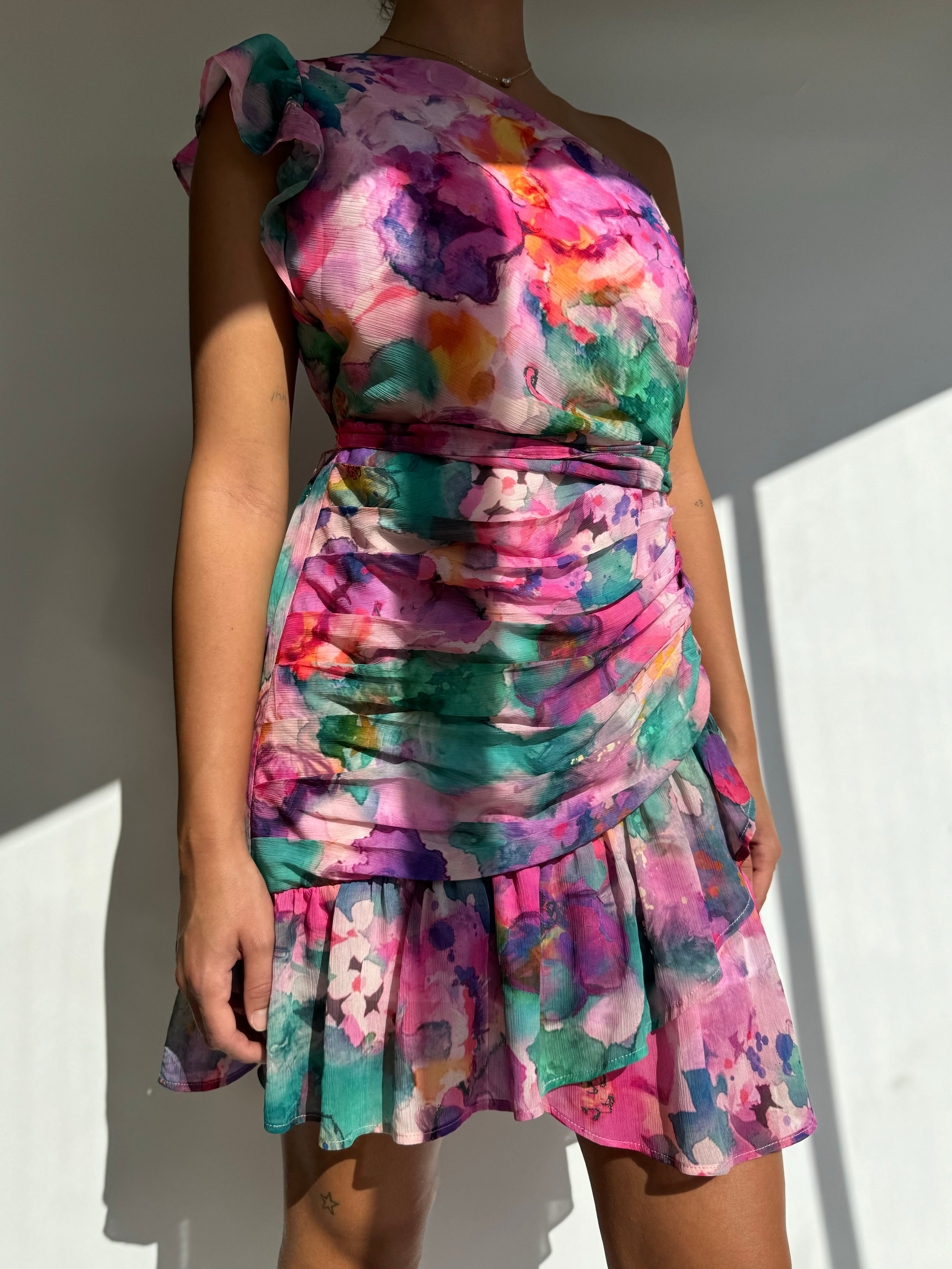 שמלת מידי ואן שולדר (M)