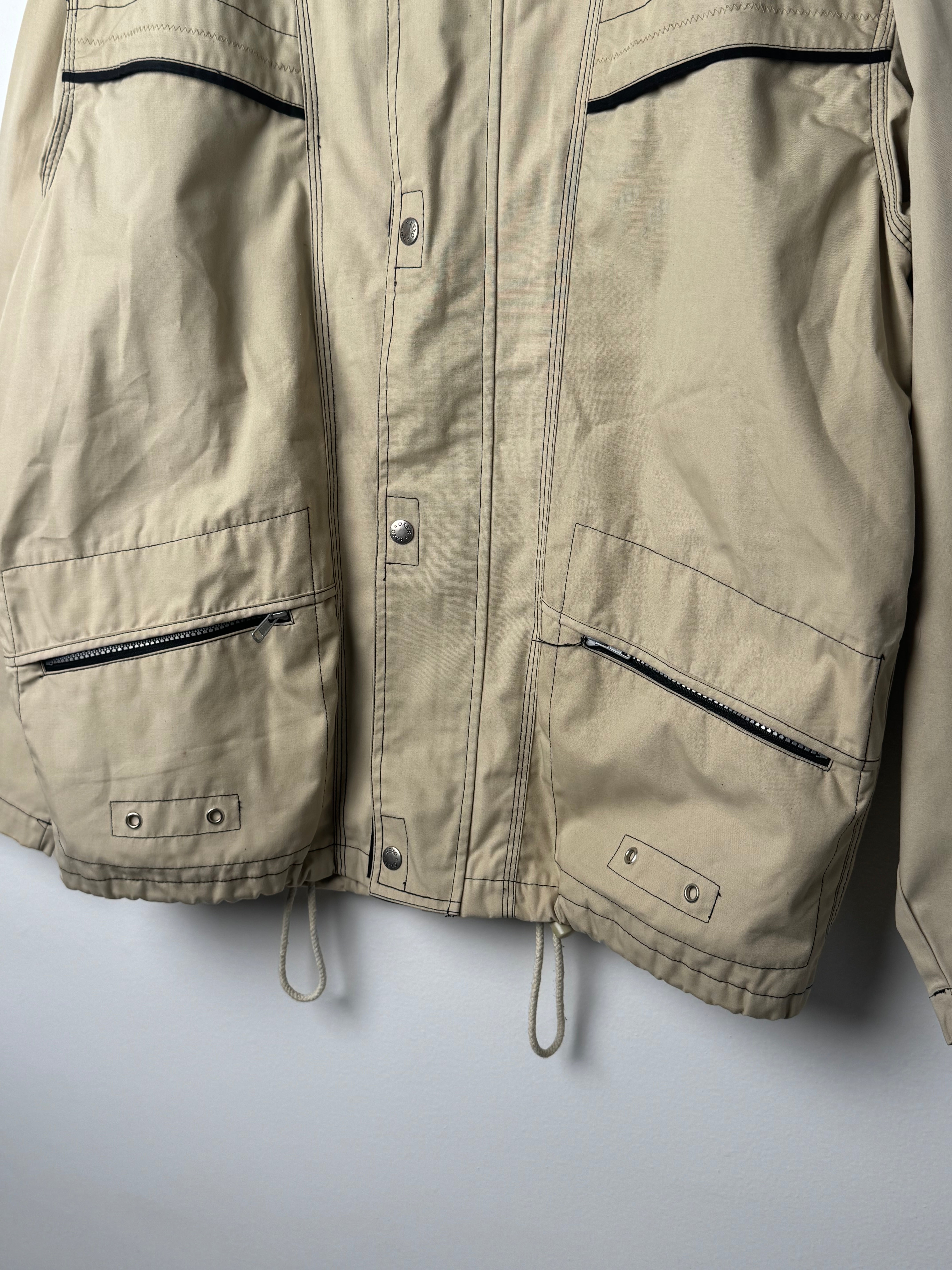 מעיל עבודה חאקי (M)