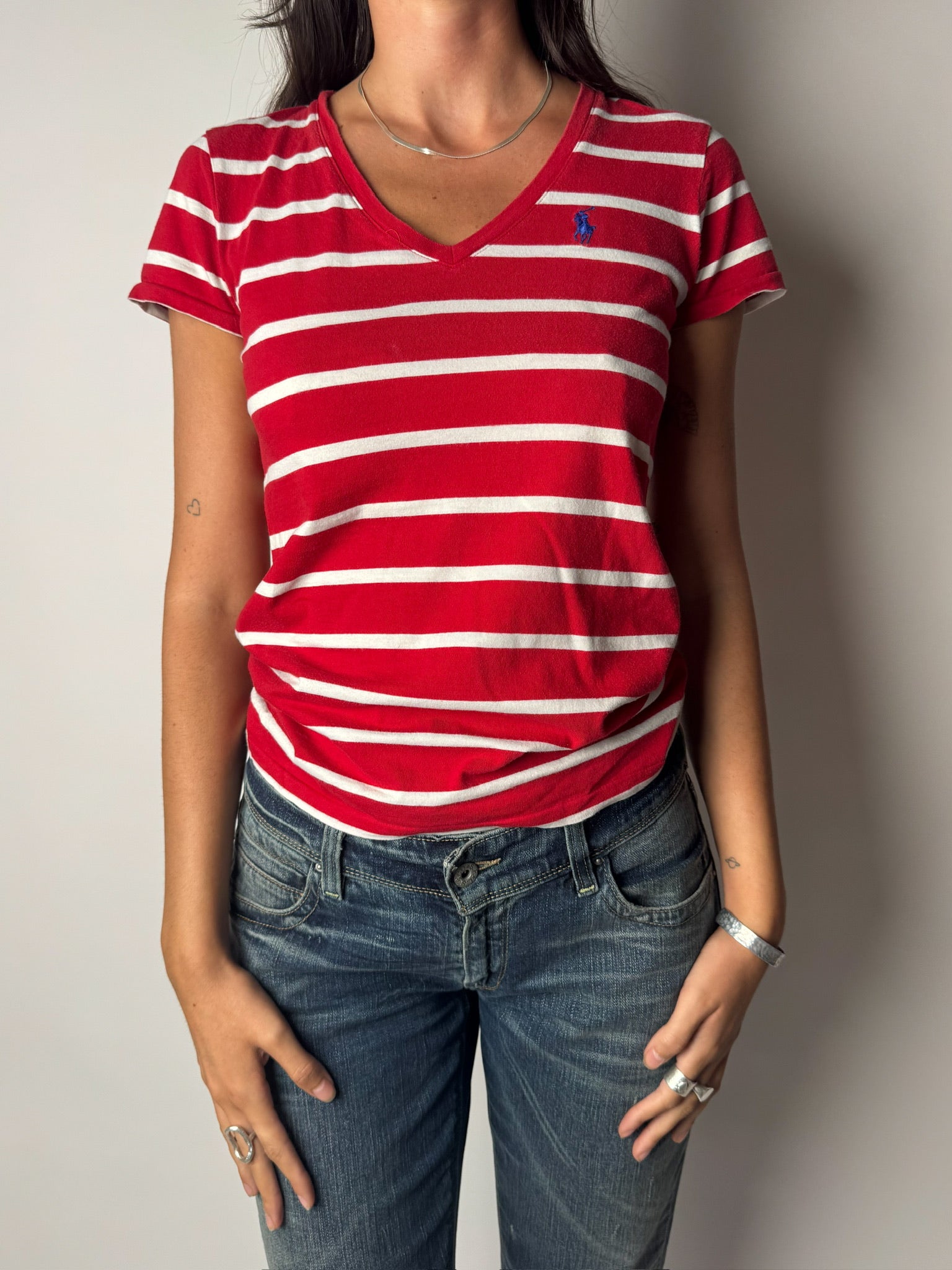 טי שירט פסים Ralph Lauren (XS)