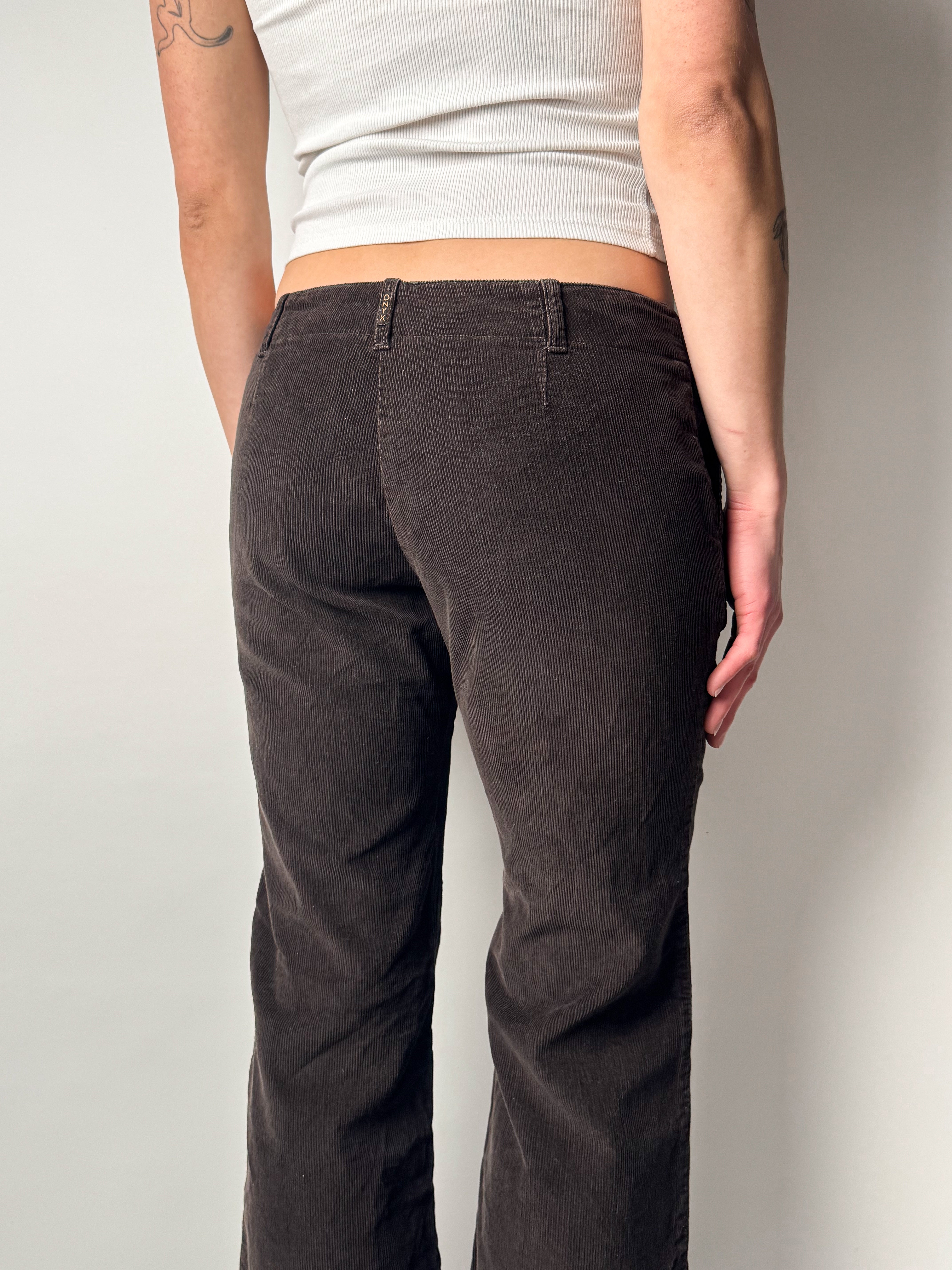 מכנסי קורדרוי חומים Onyx (36)