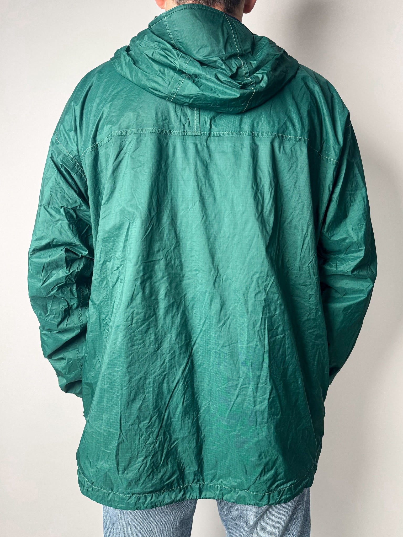 מעיל רוח ירוק Columbia (L)