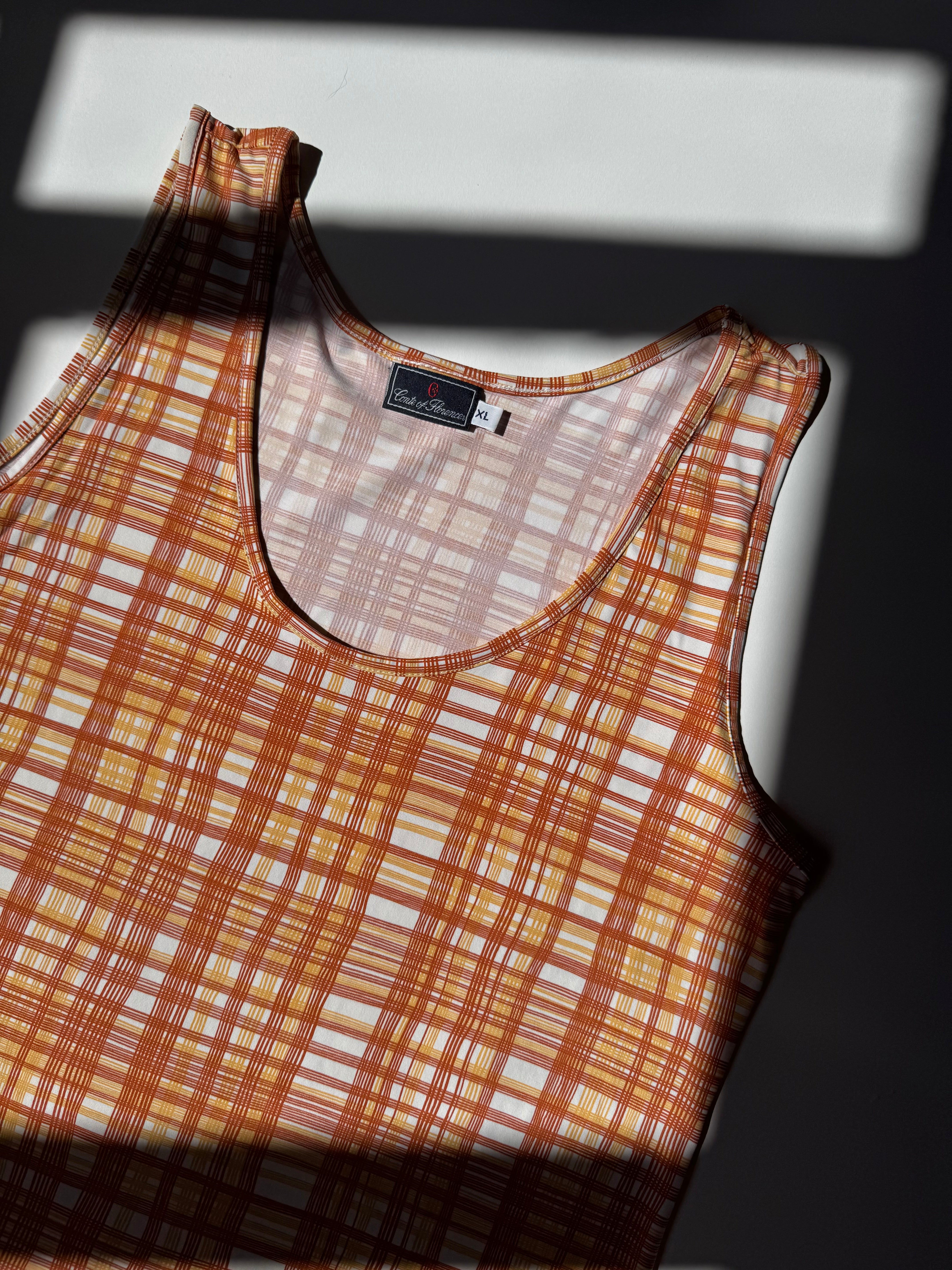 גופיית משבצות (XL)