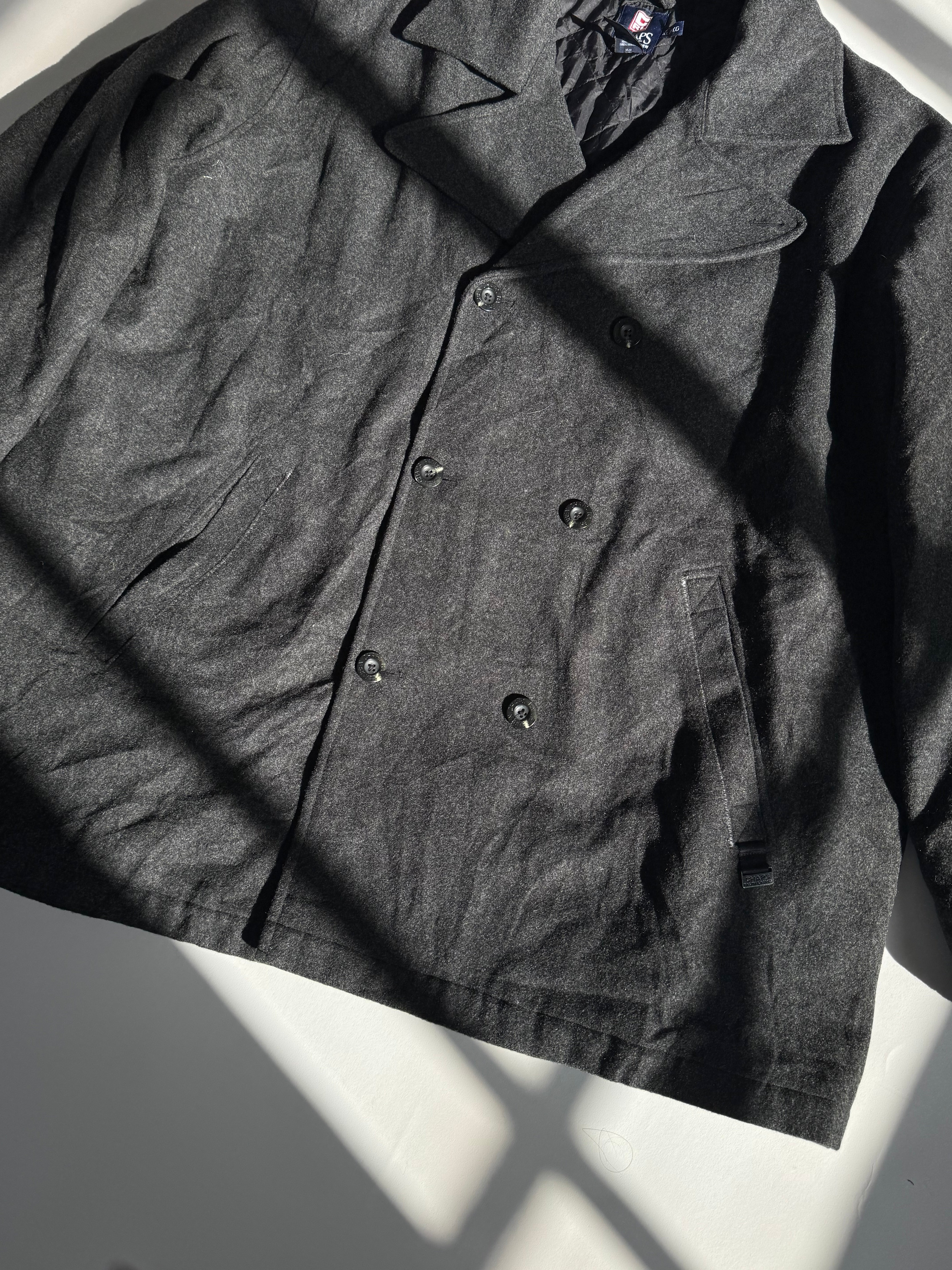 מעיל צמר אפור Chaps (XXL)