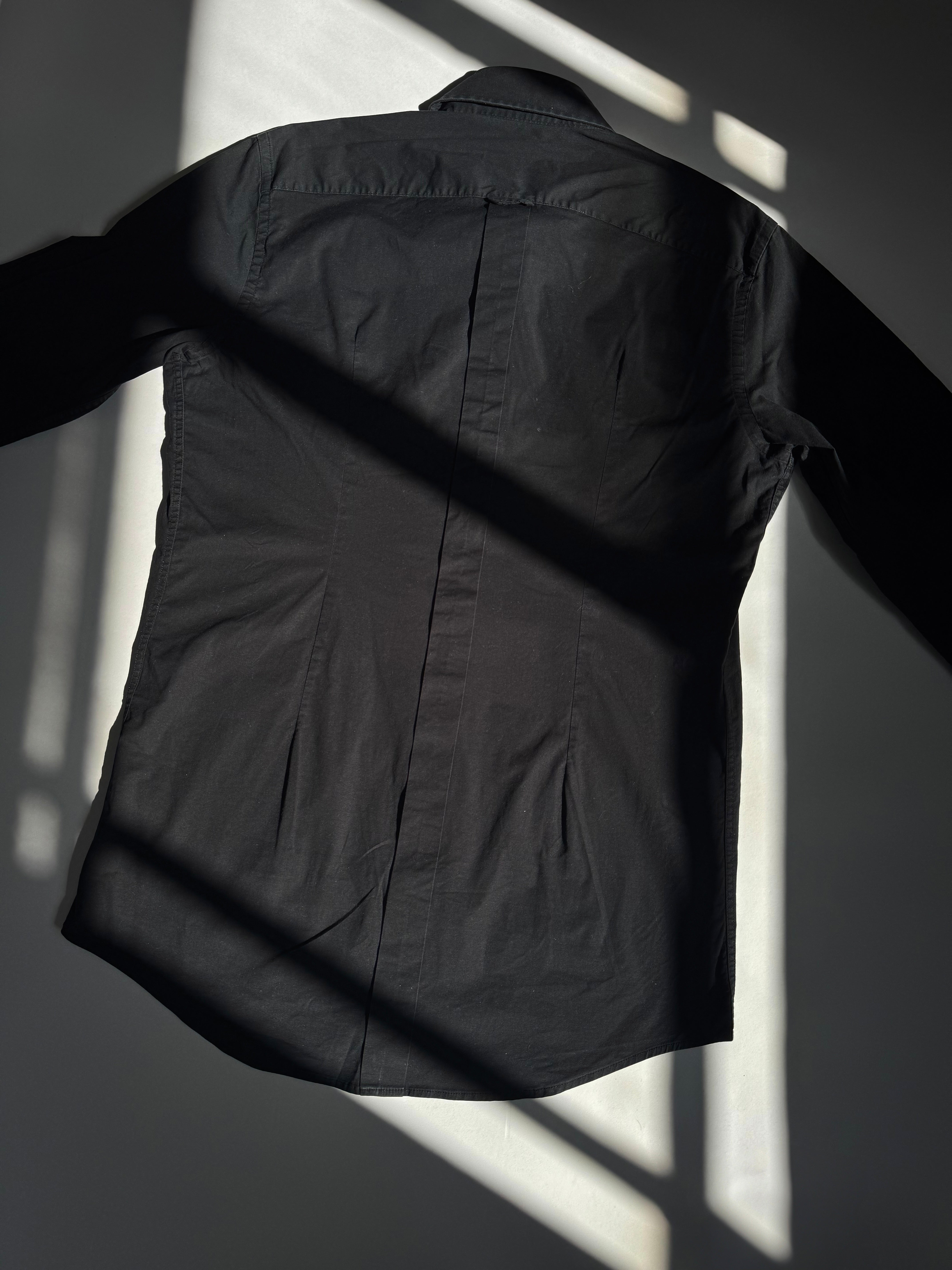 חולצה מכופתרת שחורה Dolce & Gabbana (L)