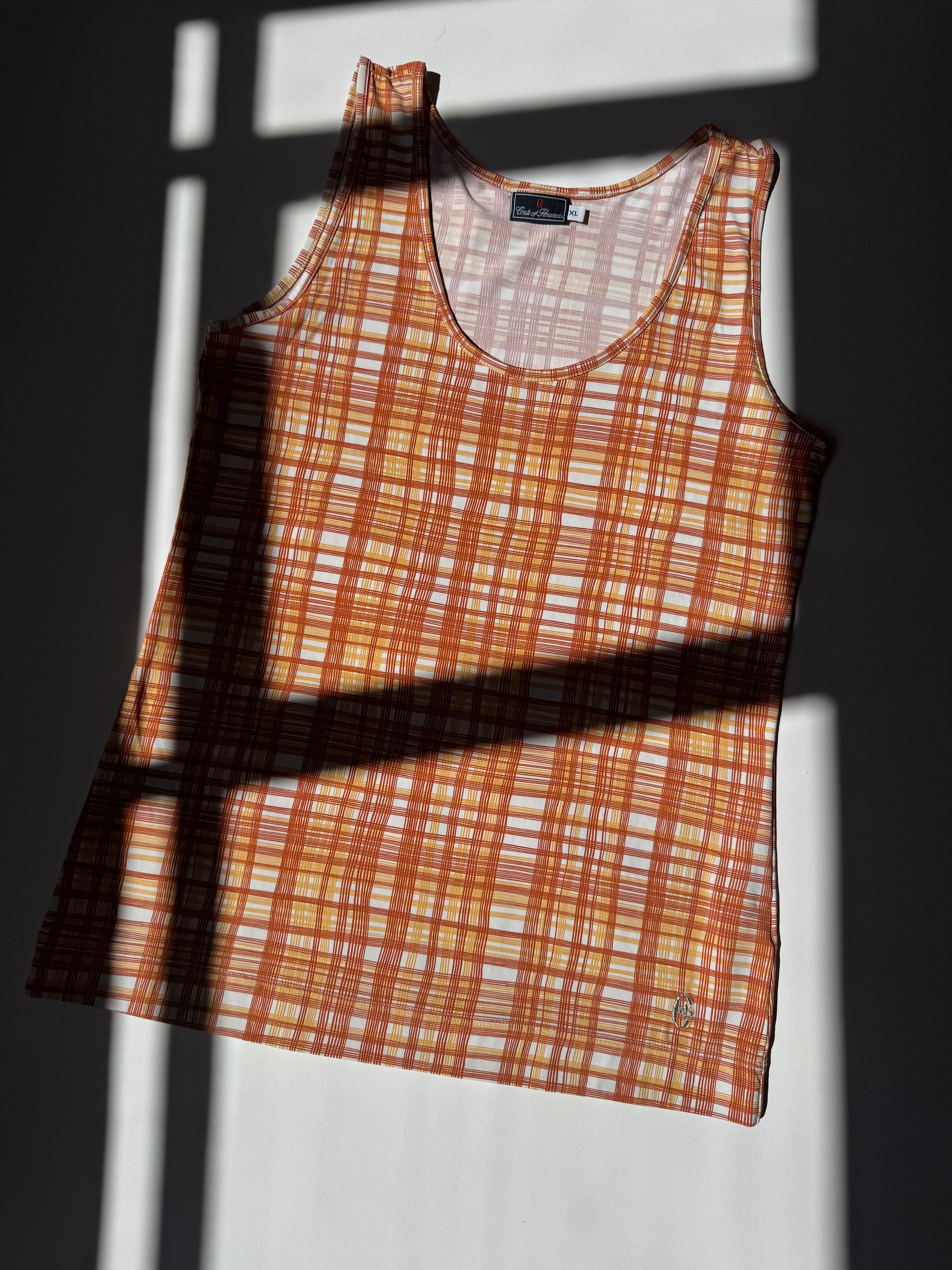 גופיית משבצות (XL)