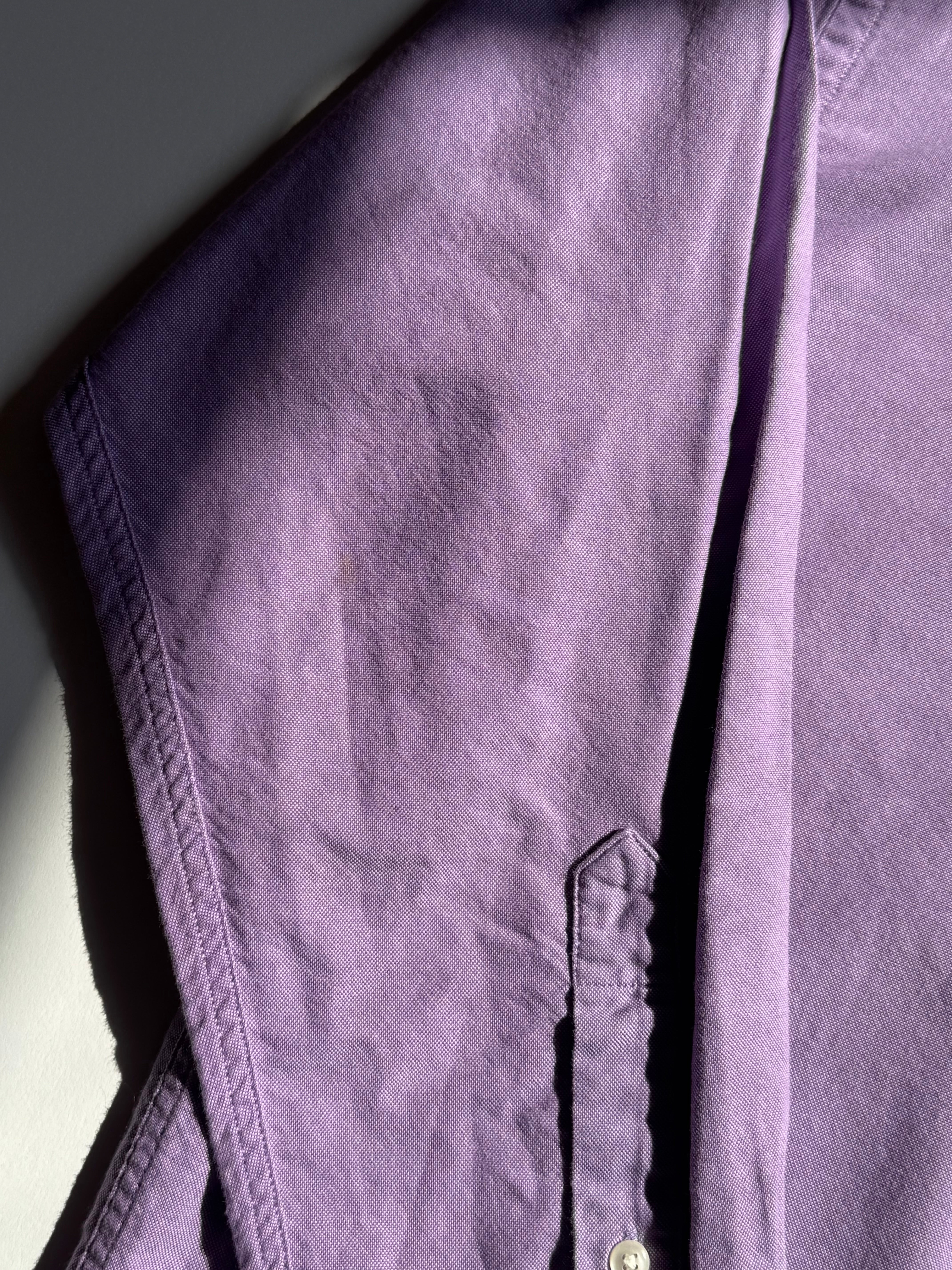 חולצה מכופתרת סגולה Nautica (M)