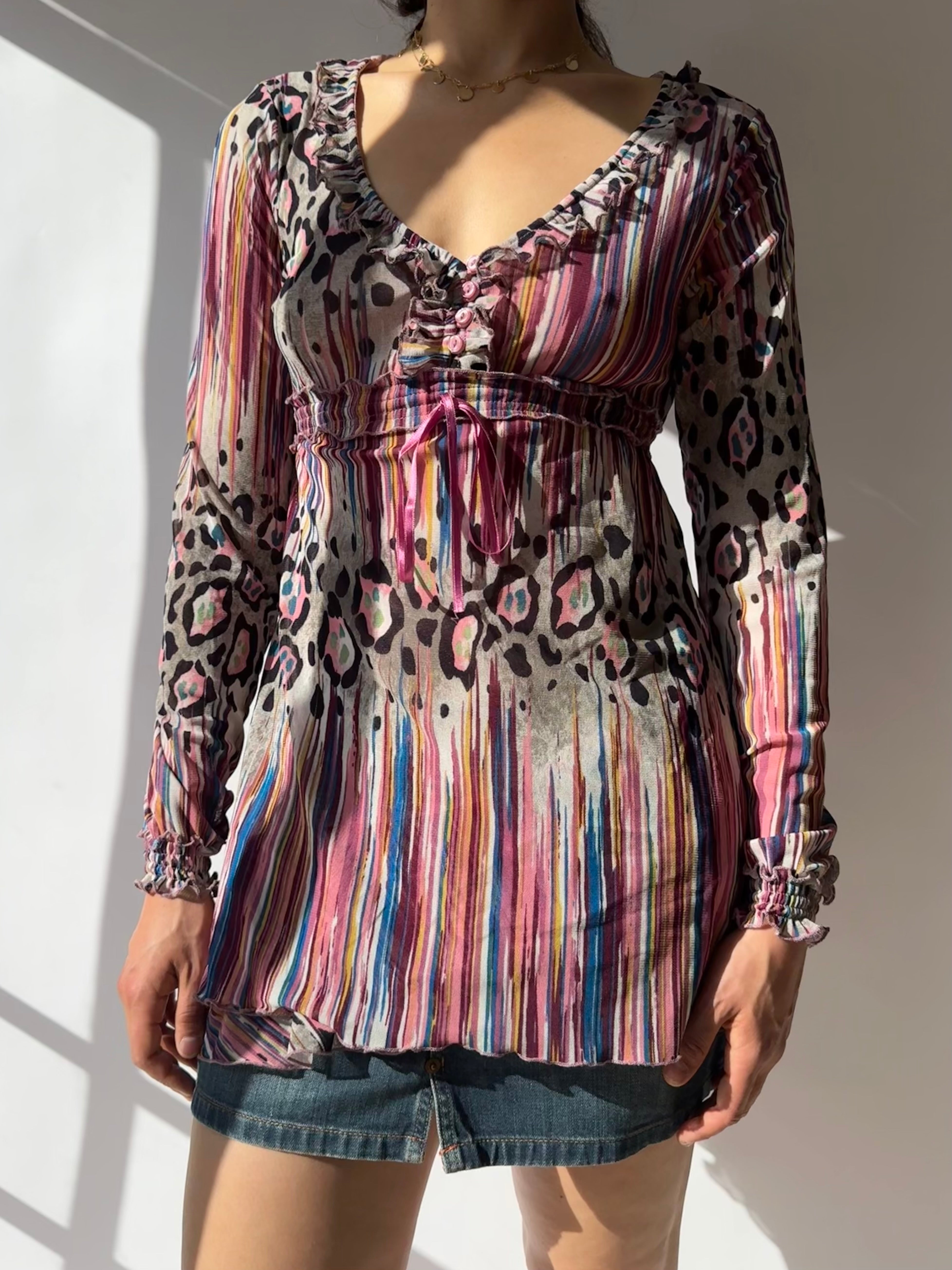 טוניקת מש צבעונית (M)