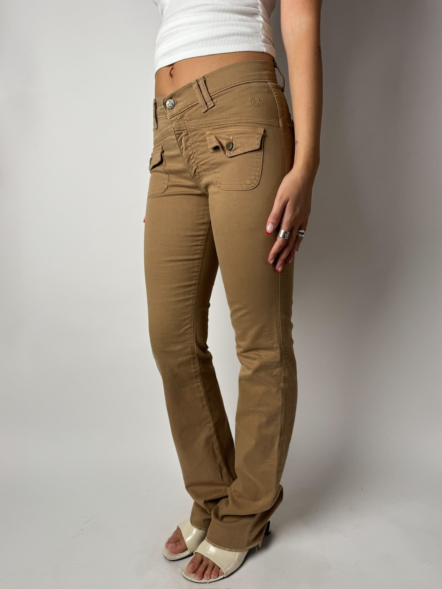 מכנסי קארגו קאמל (34)