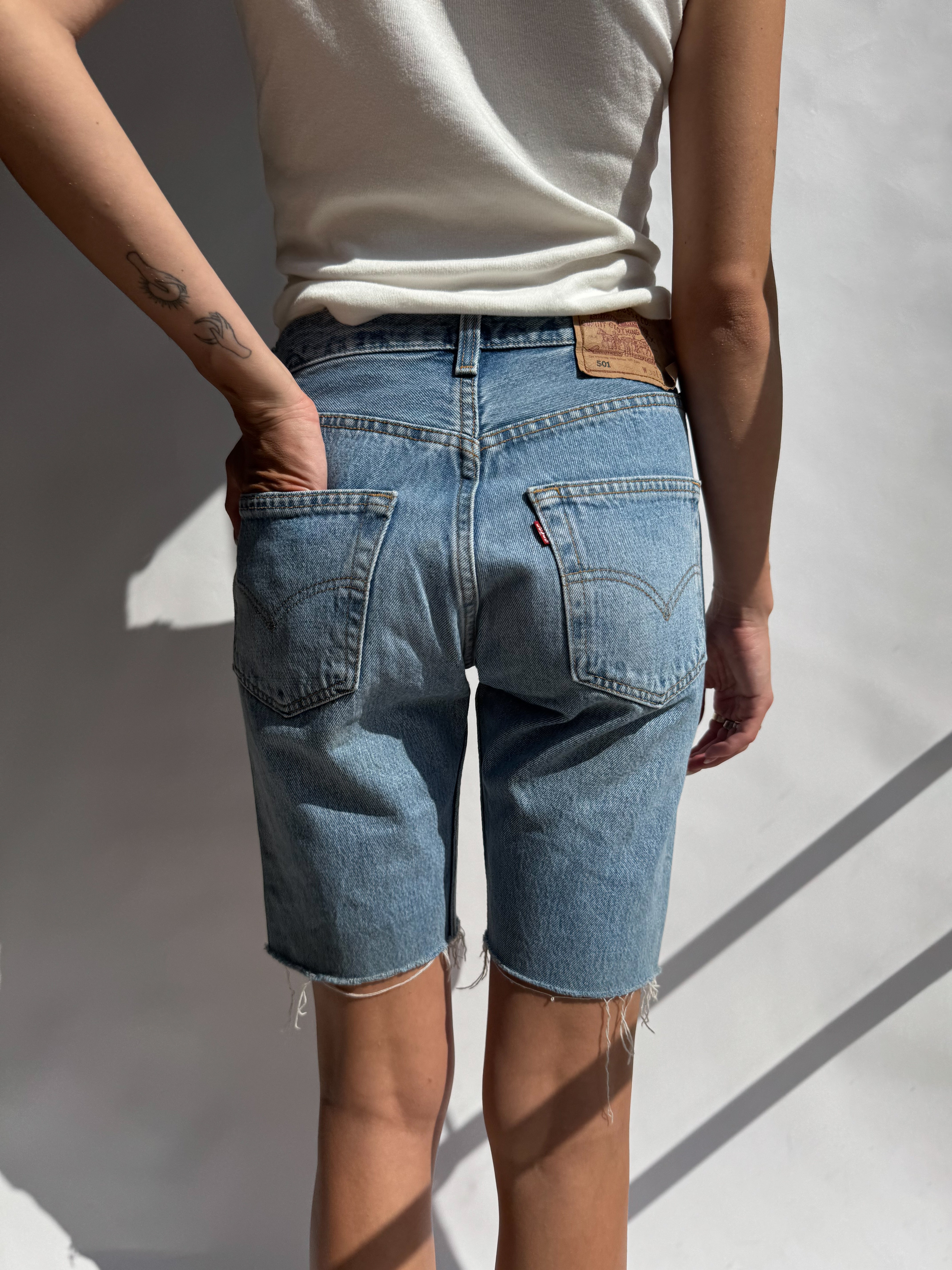 ג׳ינס ברמודה בהיר Levi's (36)