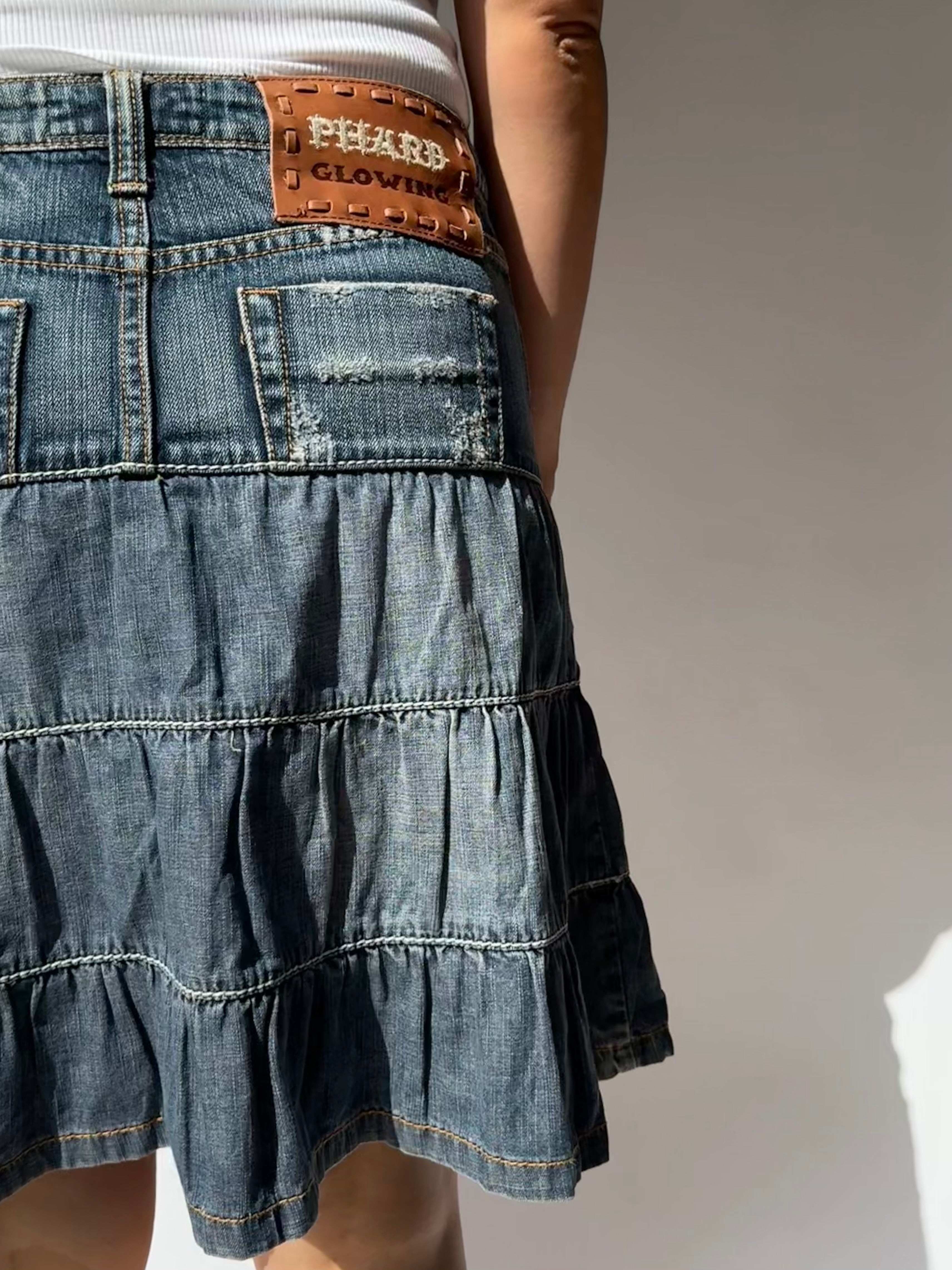 חצאית ג׳ינס שכבות (36)