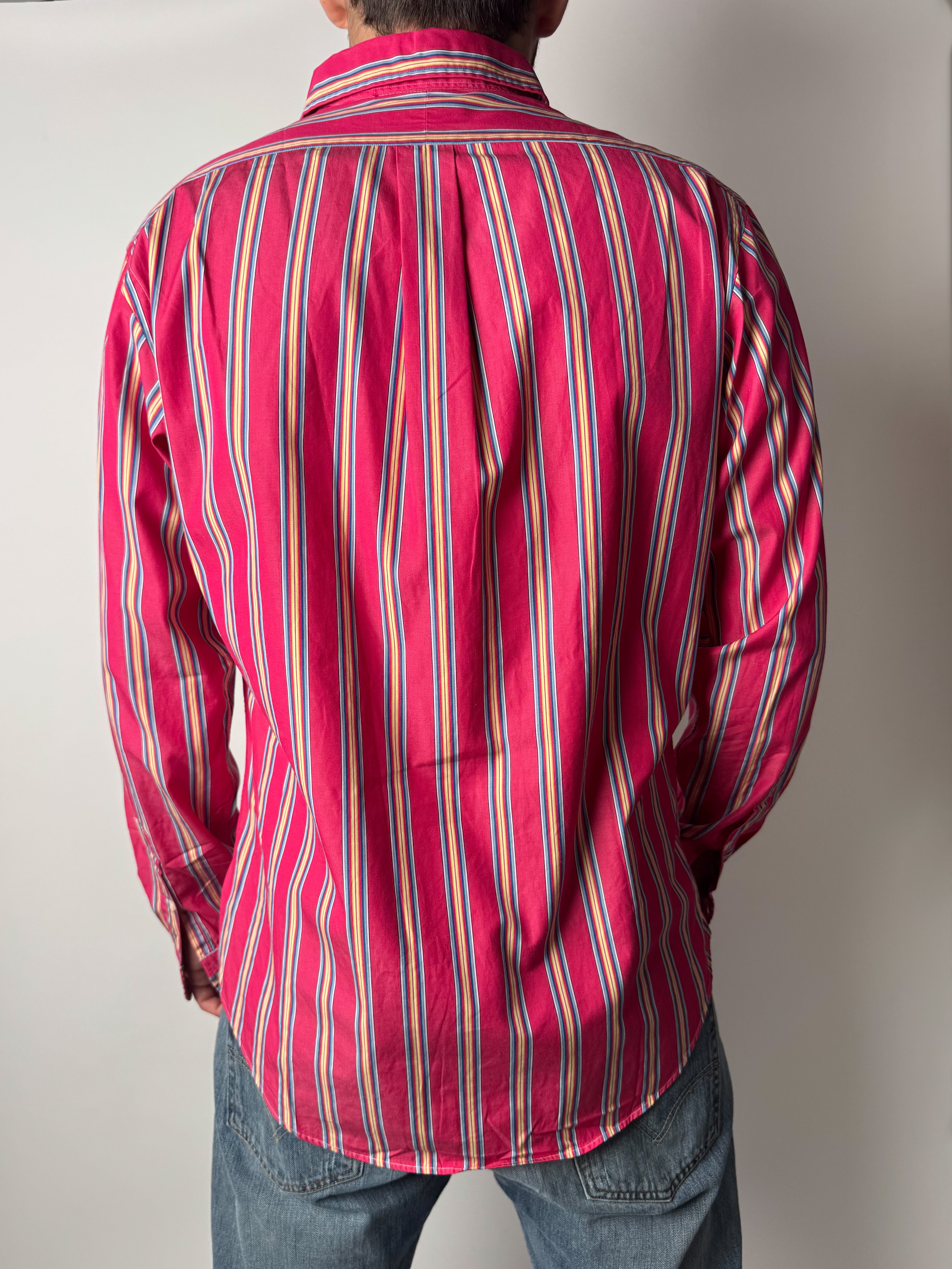 חולצה מכופתרת פסים Polo Ralph Lauren (L)