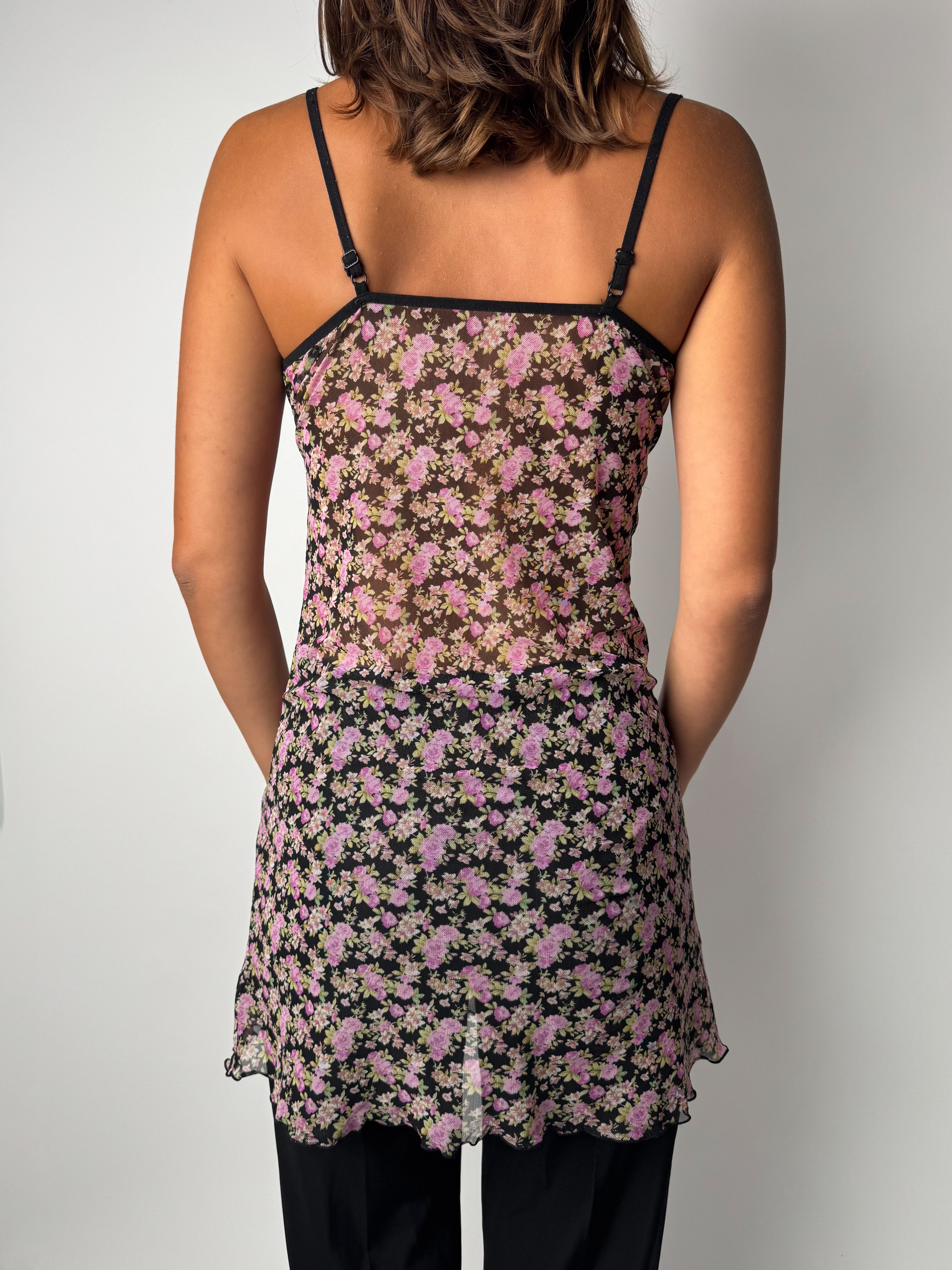 טוניקת מש פרחונית (S)